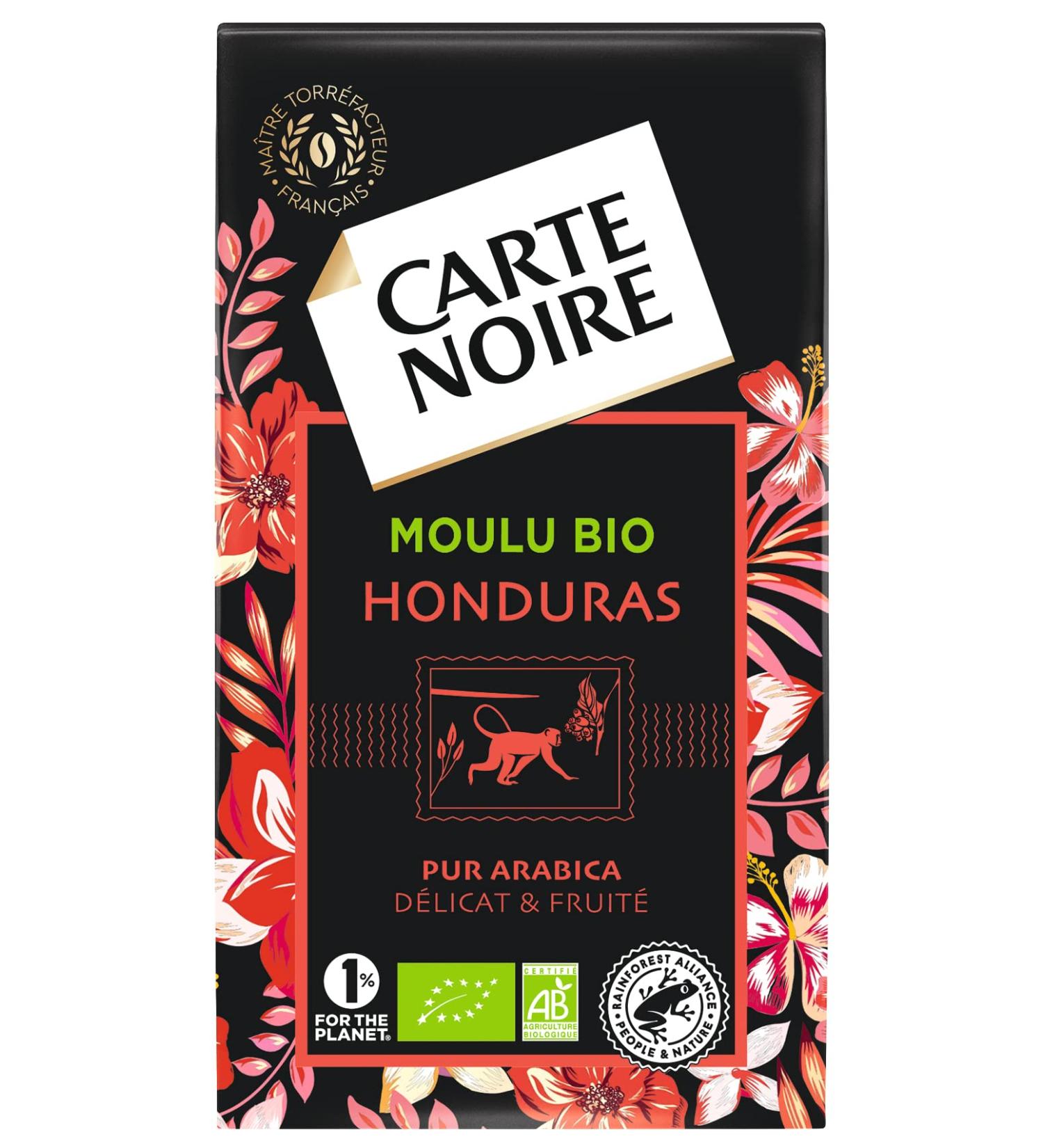 BLACK CARD - Black Card "Honduras Selection" Ground Coffee - Organic Ground Coffee - Pure Arabica Ground Coffee - Pack of 2 - Buy Online on GoSupps.com