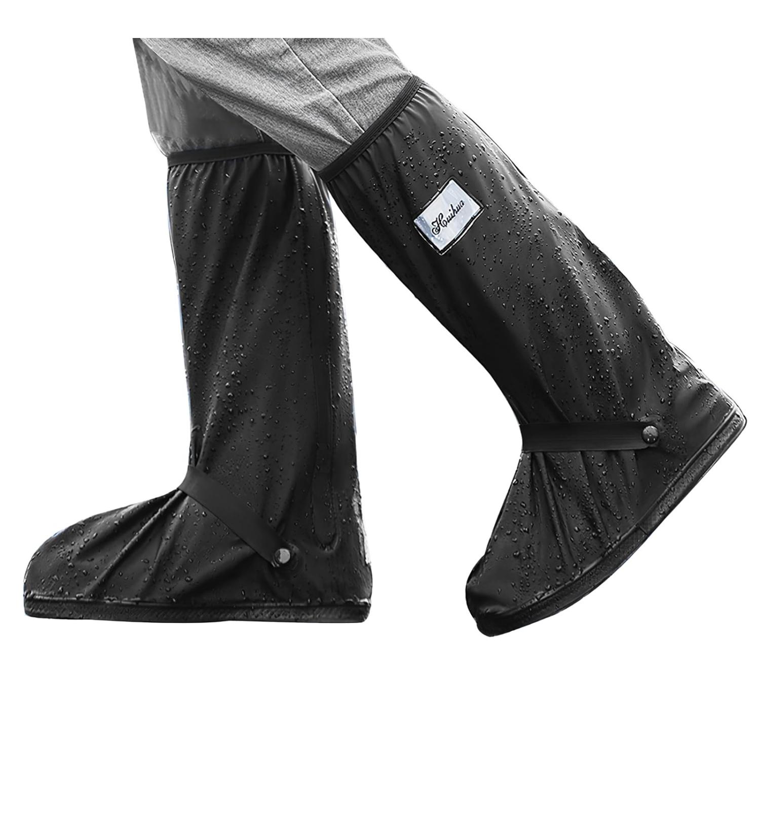 Waterproof Motorcycle Shoe Covers - Reusable Slipproof Rain Protection (Size 42-43) - Buy Online on GoSupps.com