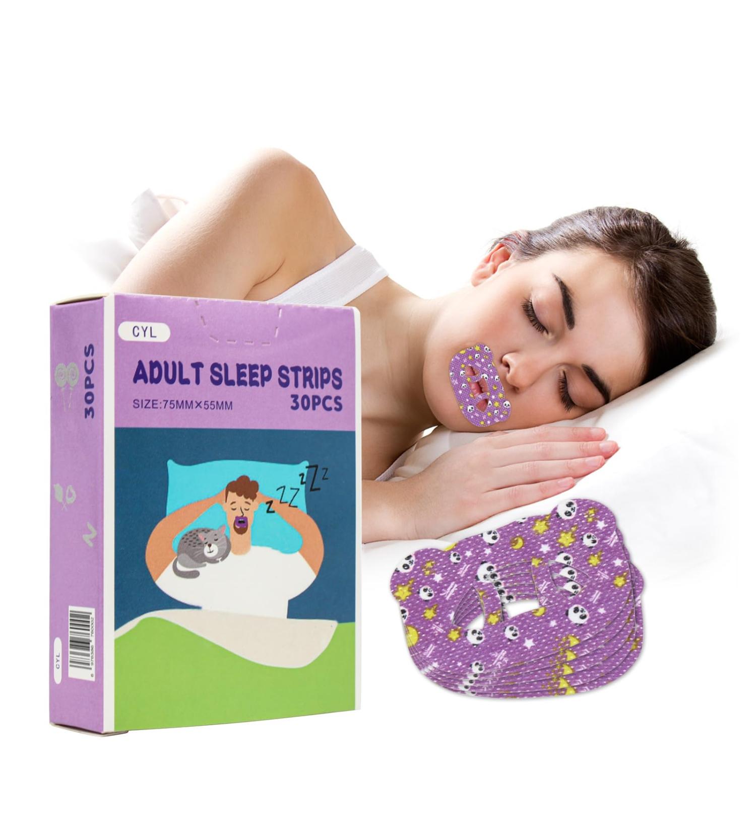 Mouth Tape for Sleeping - 60 Set Effective Adult Sleep Tape - Buy Online on GoSupps.com