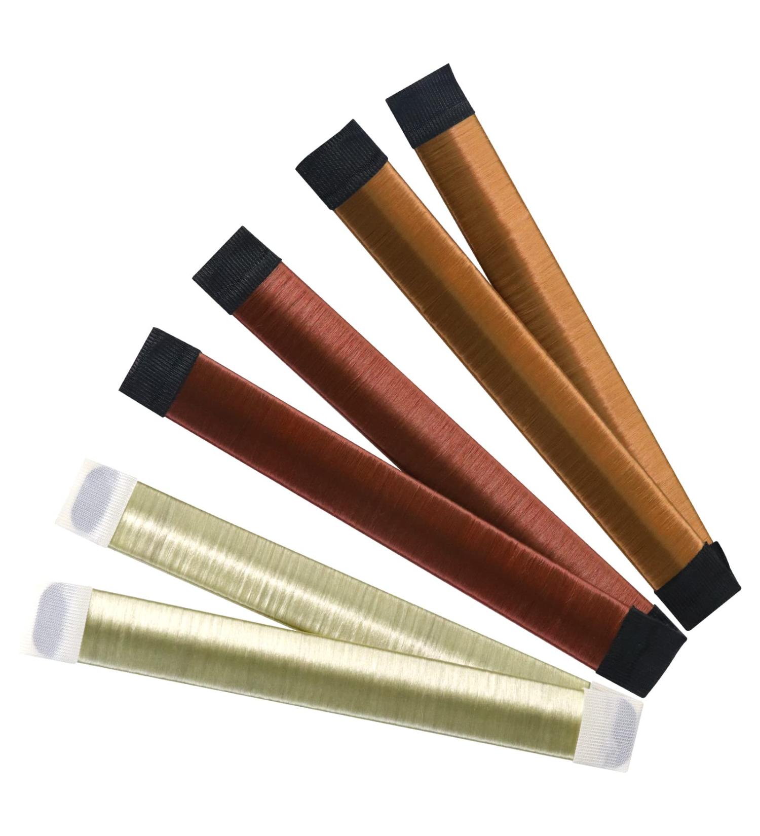 Sularpek 3PCS Hair Bun Maker Set - French Twist Bun Shaper for Girls and Women (3 Colors) - Buy Online on GoSupps.com
