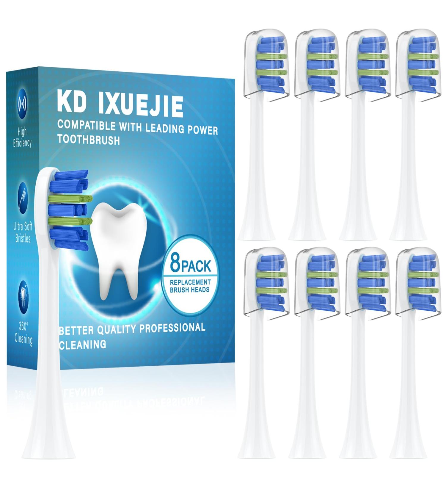 Sonicare Replacement Heads for Philips Electric Toothbrush - KD-D5 Click-On/Snap-On Brush Heads | International Shipping Available - Buy Online on GoSupps.com