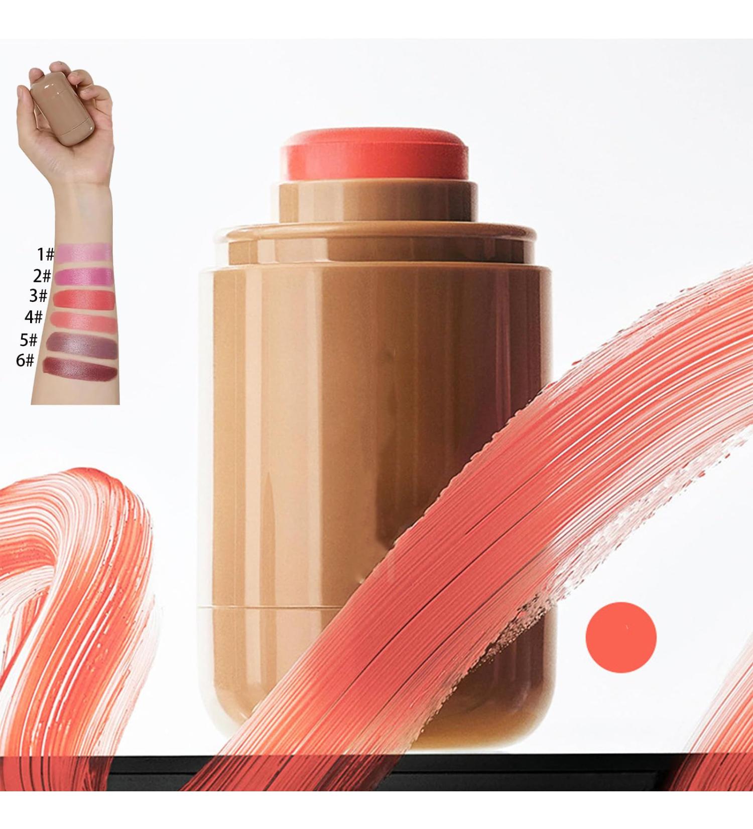 Multipurpose Long Lasting Smooth Blush Stick to Enhance Your Beauty Pocket Blush Stick for Cheeks Eyes and Lips Hydrating Formula Non-Greasy All-Day Wear Easy Application (03# 1 Pcs) 03# 1 count (Pack of 1) - Buy Online on GoSupps.com