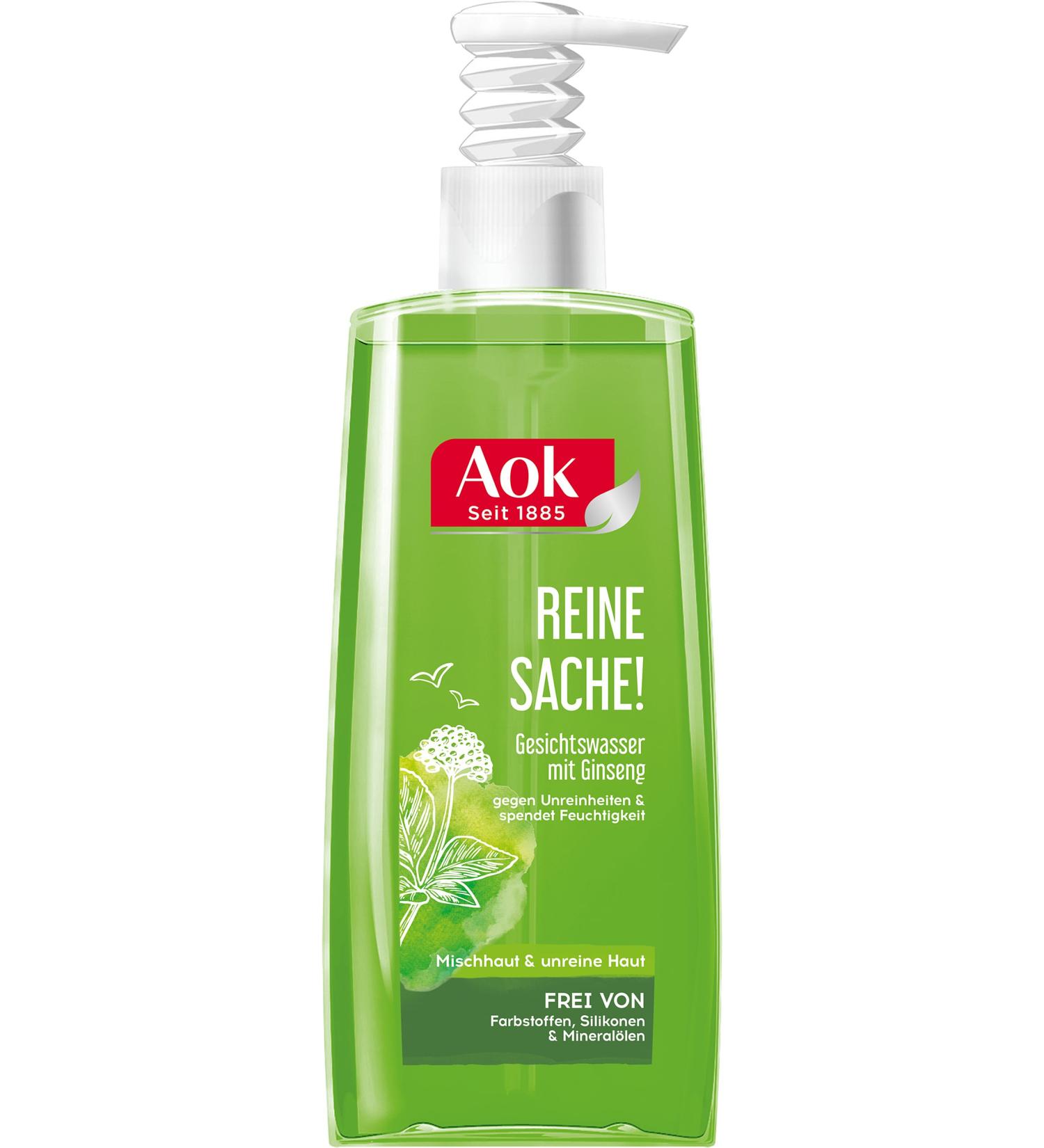 Aok Clarifying Facial Toner with Ginseng Extract - Pack of 6 (200 ml each) | Hydrating & Refreshing Toner for All Skin Types - Buy Online on GoSupps.com