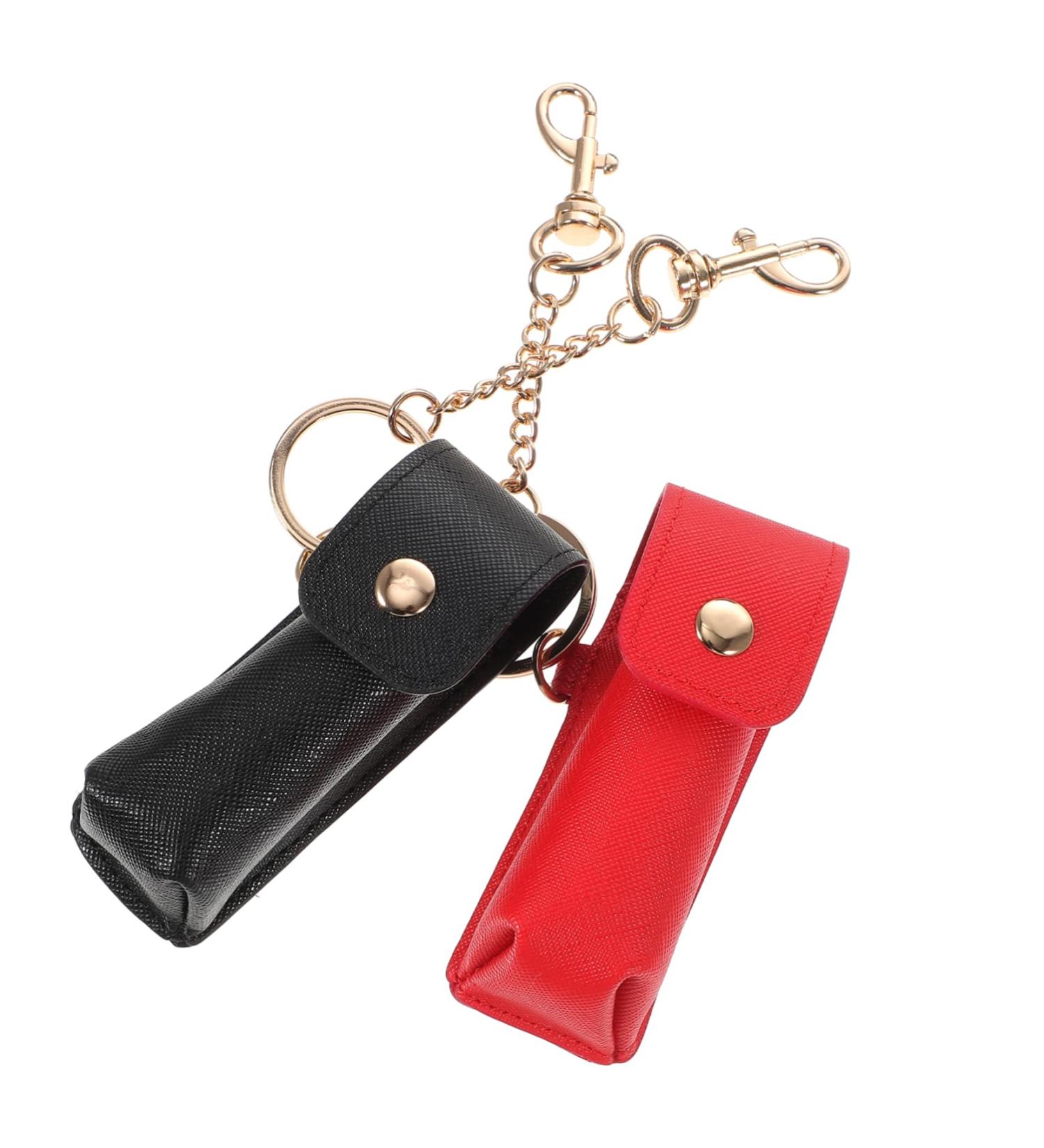  SOESFOUFU 2 Pieces Necklace Holder Moisturizing Lip Balm Necklace Holder For Girls Lipstick Case Women Lipstick Holder Lipstick Sleeve Pouch Small Case - Buy Online on GoSupps.com