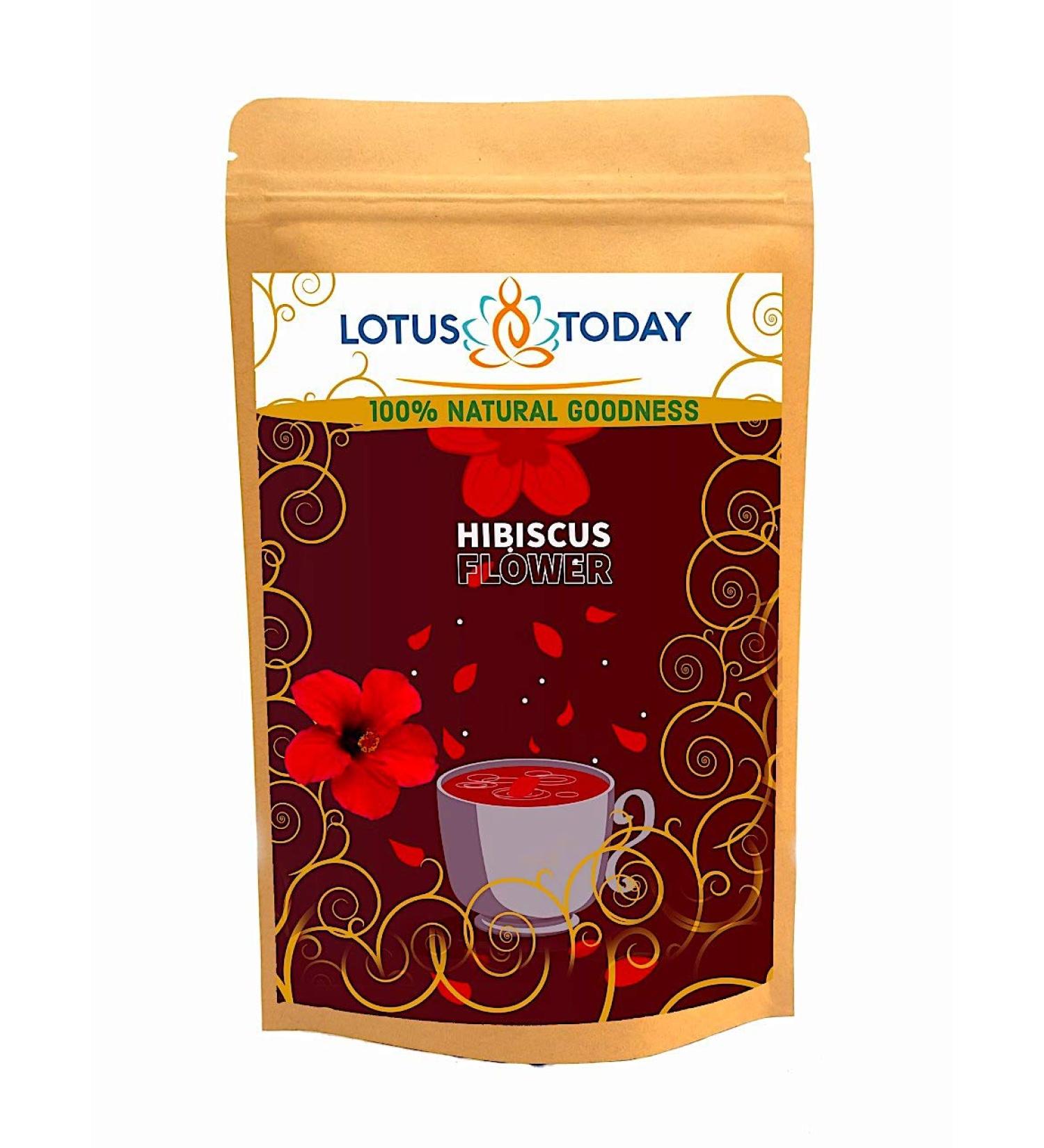 Hibiscus Tea Dried Hibiscus Sabdariffa Flowers in 21 Tea Bags - Herbal Tea - Buy Online on GoSupps.com