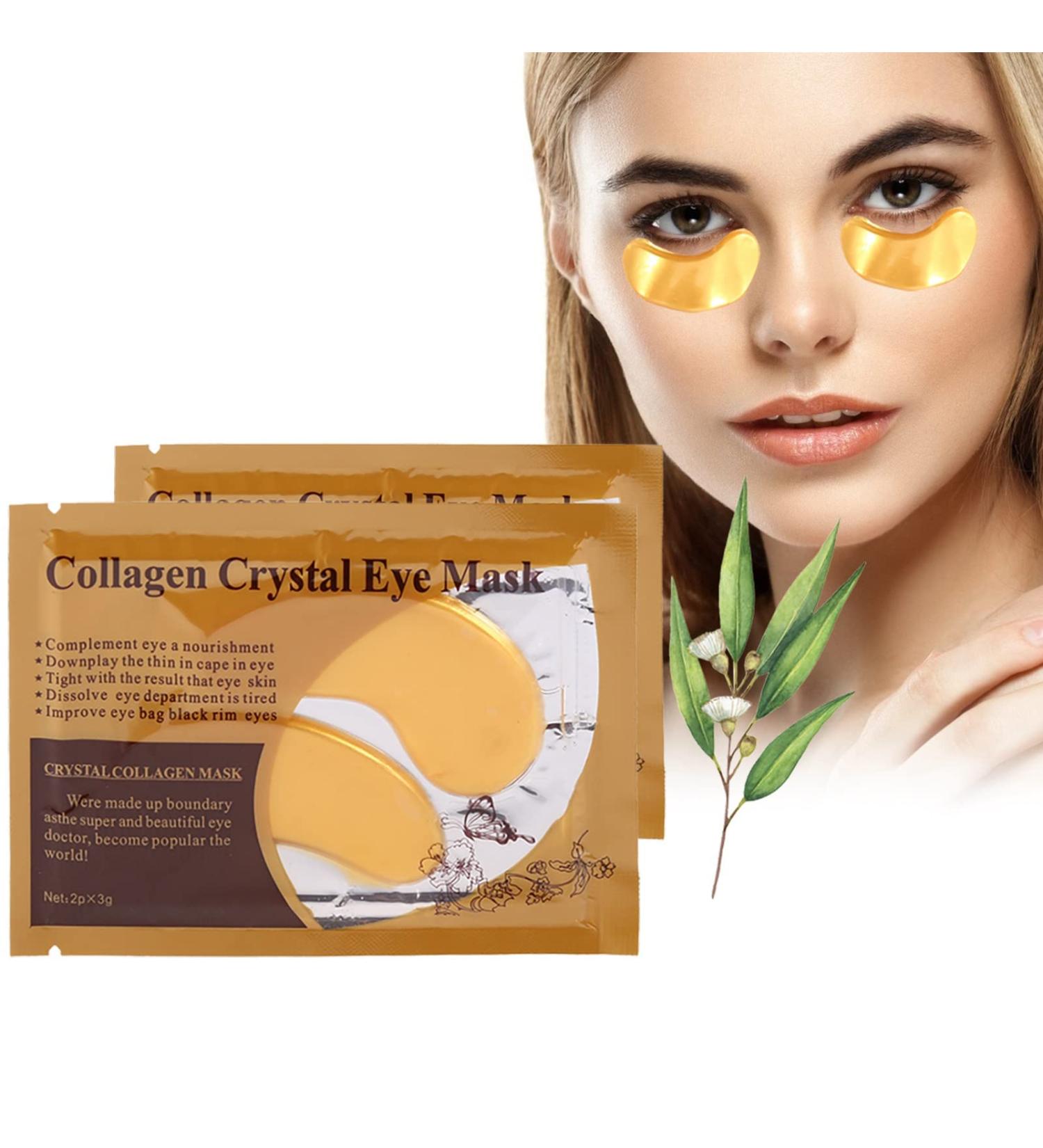 5 Pairs Crystal Eye Masks for Swollen Eyes & Dark Circles | Reduce Fine Lines & Puffiness - Buy Online on GoSupps.com
