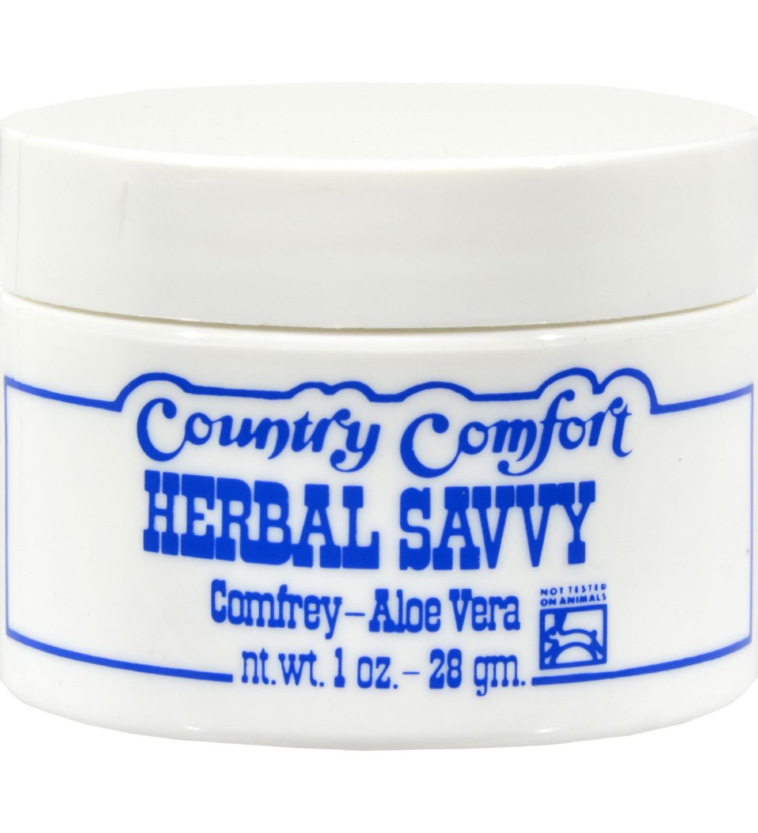 Herbal Savvy Comfrey Aloe Vera - 1 oz (Pack of 2)_AB