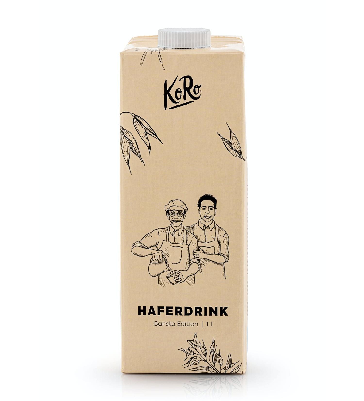 KoRo - Boisson l'avoine Barista 1 L - Vegan - Sans gluten - Sans sucre raffin  - Buy Online on GoSupps.com