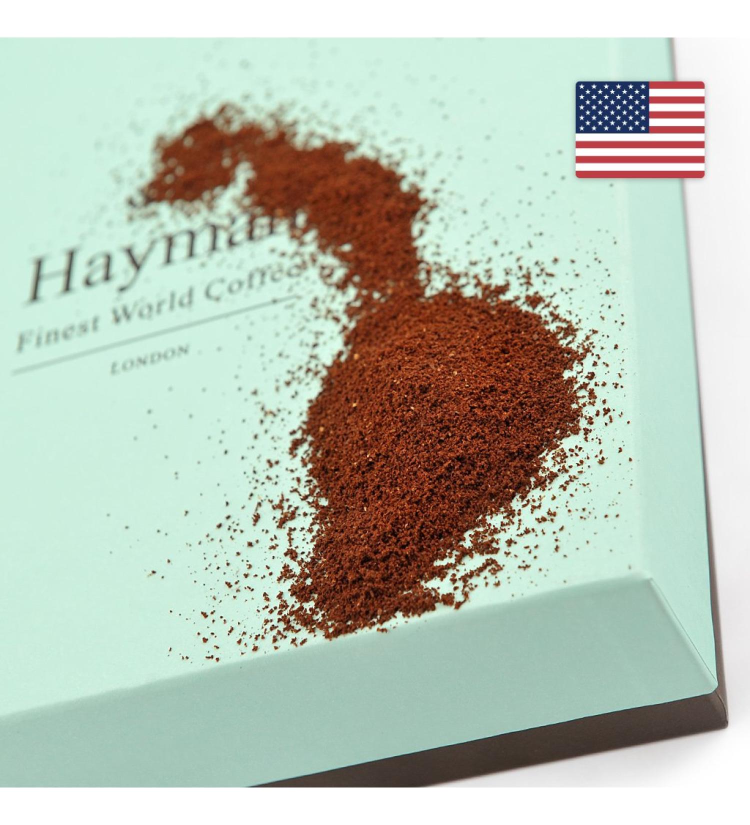 Hayman Coffee 100% Kona Coffee Ground Coffee Medium Roast Fresh Roasted Coffee 100 grams/3.5 Ounces (Pack of 1) | Pure Kona Coffee Ground Hawaiian Coffee Hawaii Coffee 100 g (Pack of 1) - Buy Online on GoSupps.com