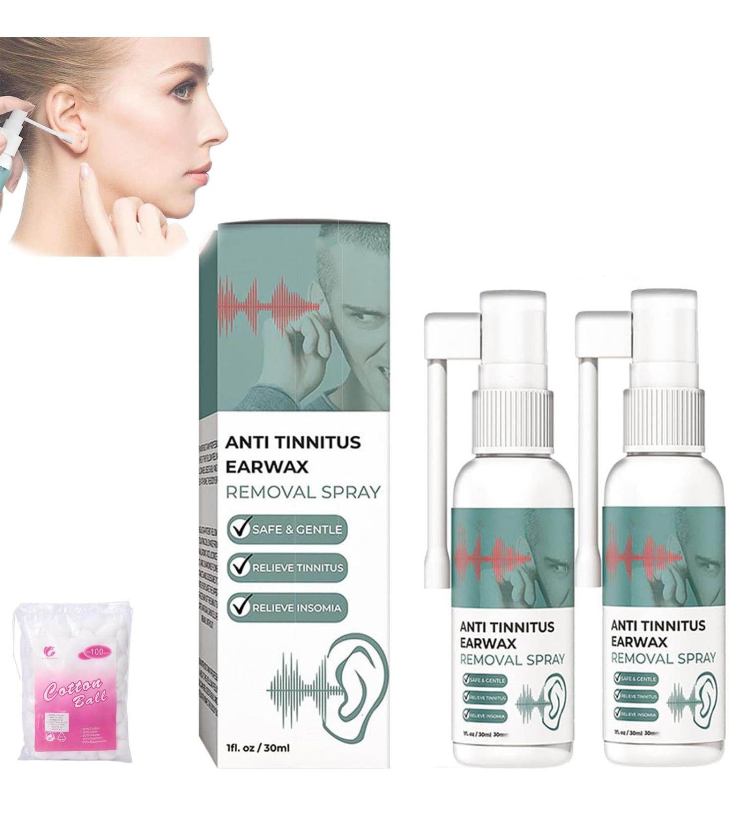 COALHO GFOUK Anti Tinnitus & Earwax Removal Spray - Natural Solution for Cochlear Health | 2023 Formula - Buy Online on GoSupps.com