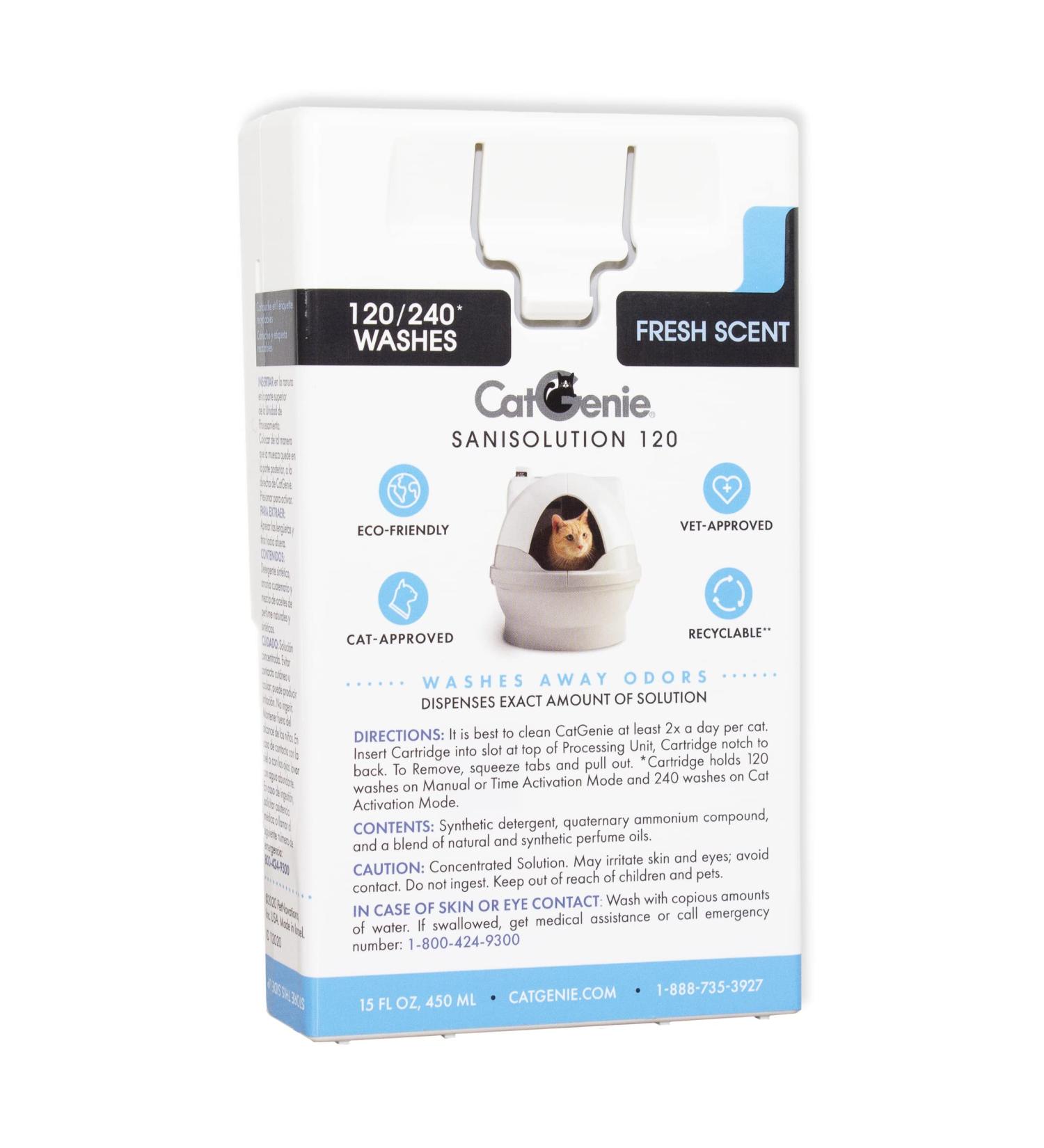 CatGenie 120 SaniSolution SmartCartridge Fresh Scent