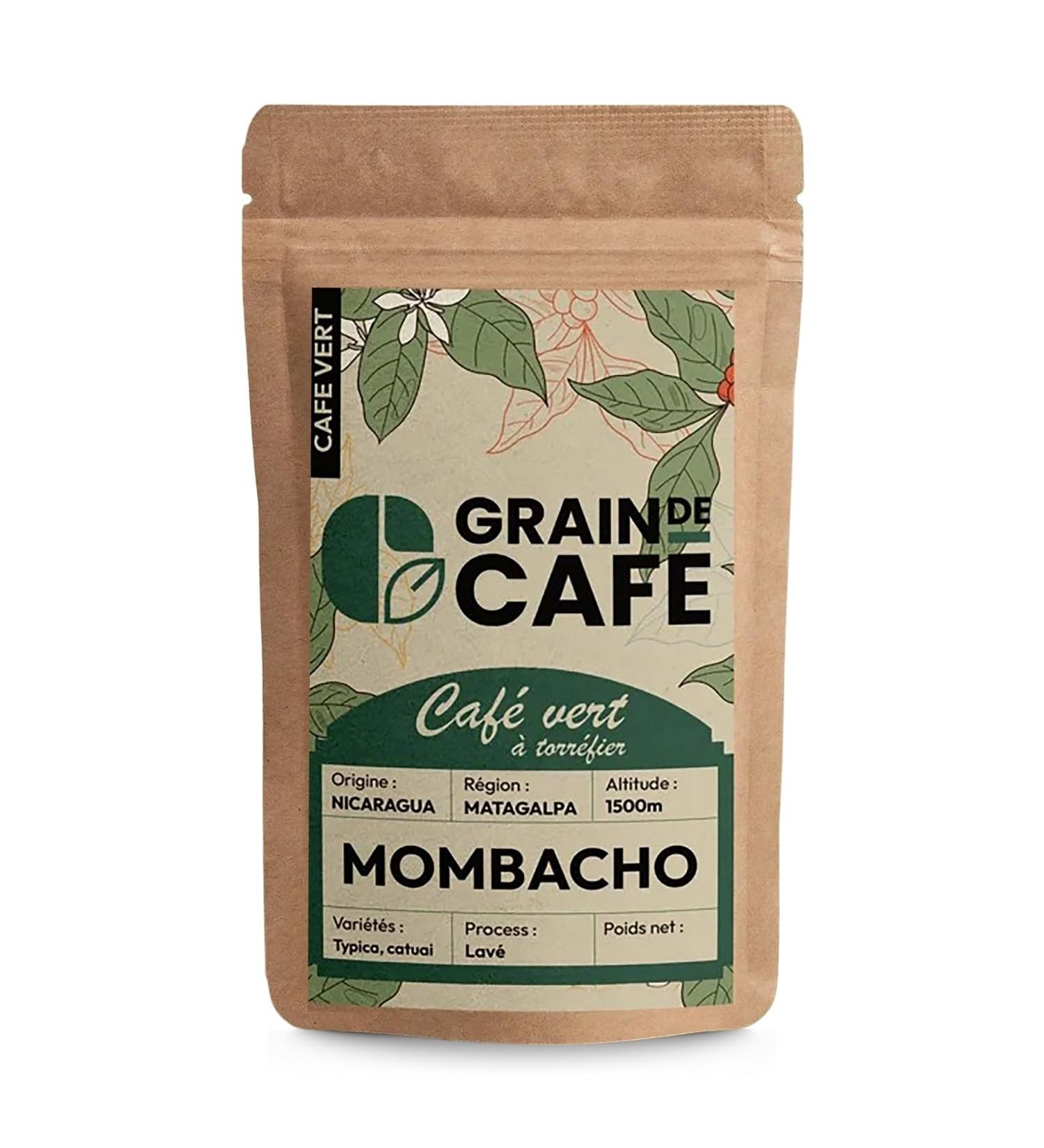 Graindecaf Caf Vert Nicaragua Mombacho 1kg | 100% Arabica Non Torr fi | De Montagne Rond Et Harmonieux | Notes De Cacao Et Prune | Id al Machine Grain Une Fois Torr fi 1 1 kg (Lot de 1) - Buy Online on GoSupps.com