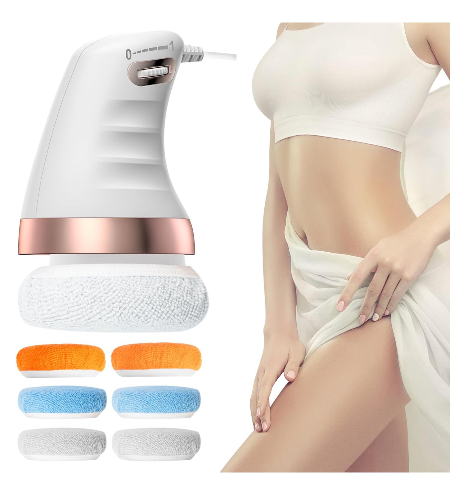 Anti Cellulite Massager - Stay Relax Sculpt | Body & Leg Massage Device with 6 Washable Pads | Adjustable Strengths for Effective Lipedema Treatment - Buy Online on GoSupps.com
