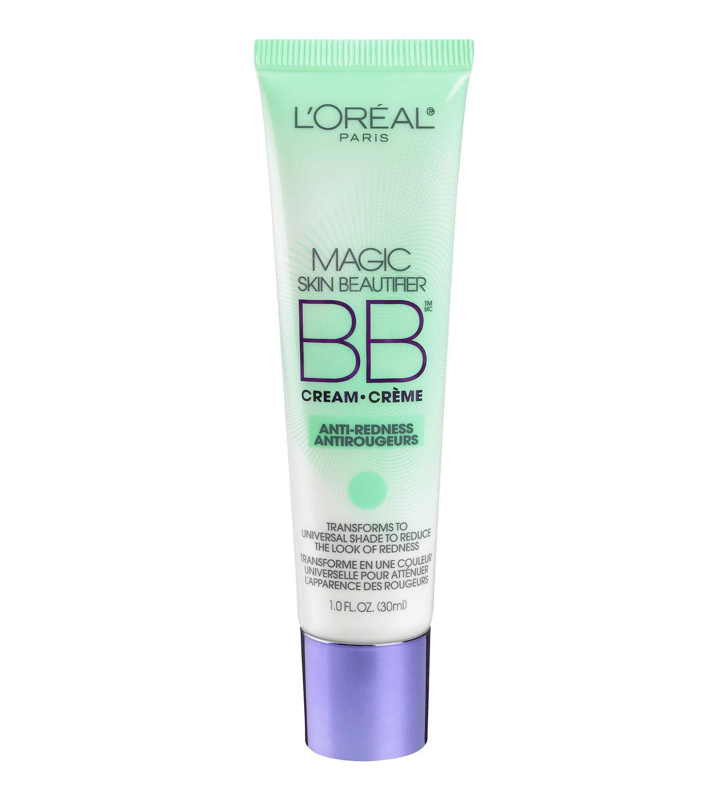 L Or al Paris Magic Skin Beautifier BB Cream Anti-Redness Corrector 4-in-1 Ultra-Light Lotion Primes Hydrates Corrects and Perfects For a Natural Bare-Skin Finish 30ml New Formula Anti-redness - Buy Online on GoSupps.com