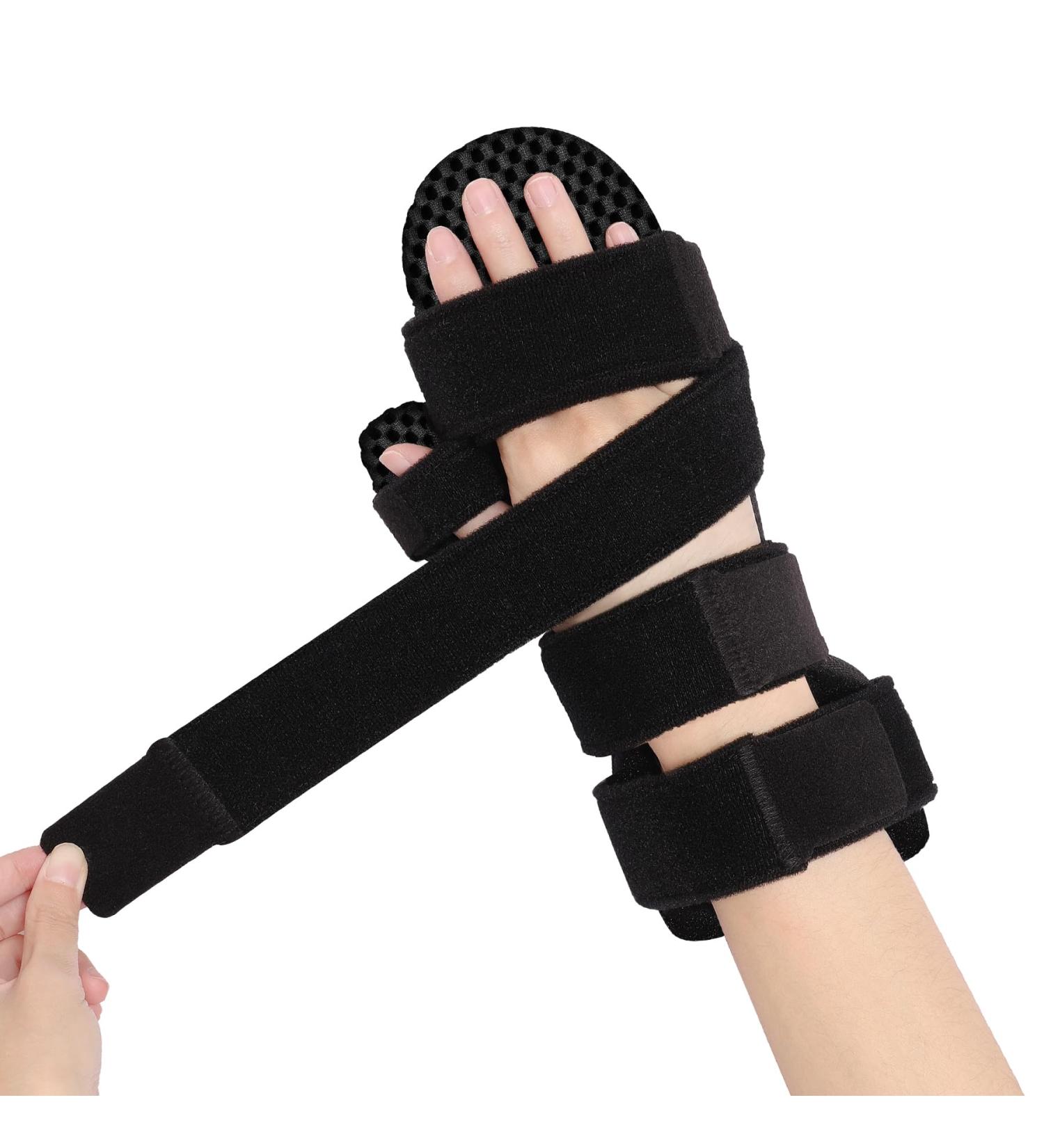 Resting Hand Splint | Full Hand Brace with Finger Support | Ideal for Stroke Rheumatoid Arthritis & Finger Contractures | Left/Right Hand Fit | M Mesh M - Buy Online on GoSupps.com