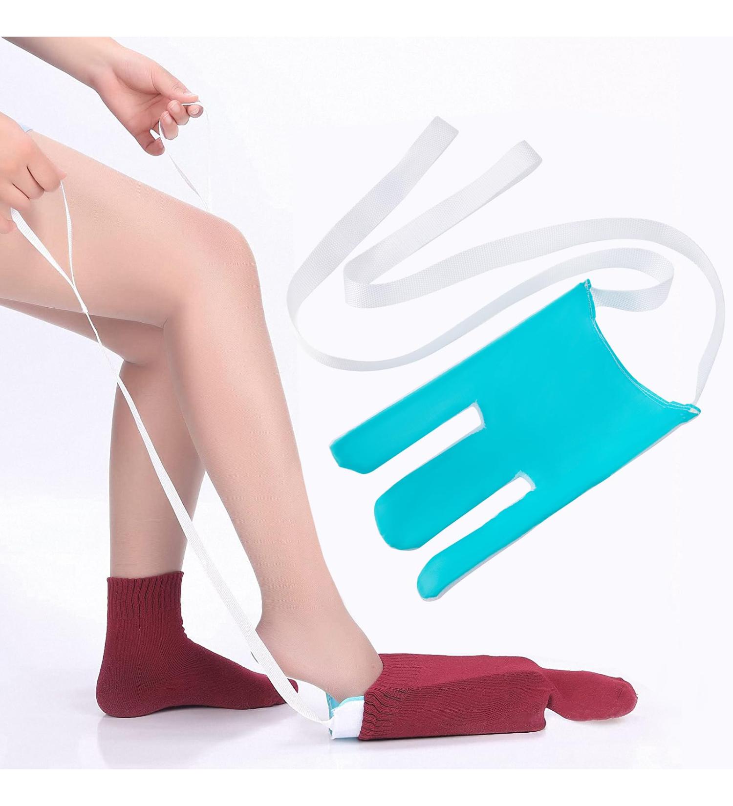 Shop Sock & Stocking Aid | Easy Sock Helper for Elderly Disabled & Pregnant Women - International Shipping - Buy Online on GoSupps.com