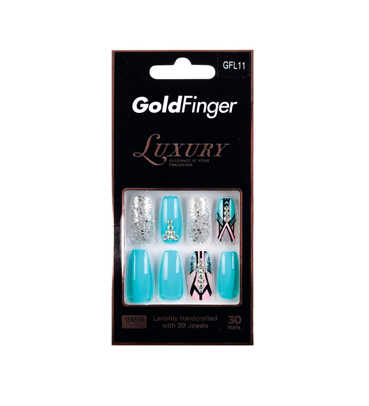 Kiss Gold Finger Luxury Design GFL11 Long Length - Buy Online on GoSupps.com