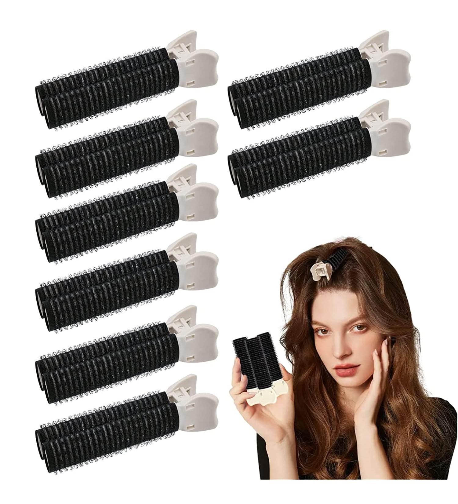 Volumizing Hair Clips Hair Clips for Volume Hair Root Volumizing Clips Instant Hair Volumizing Clips for Women DIY Hair Styling Tool(8PCS-Black) - Buy Online on GoSupps.com