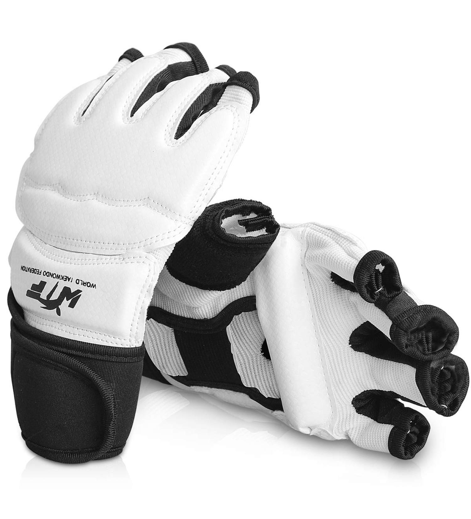 Groofoo MMA Gloves | Premium Boxing & Training Gloves for Sparring | Perfect for Taekwondo Karate and Muay Thai | Size M - White - Buy Online on GoSupps.com