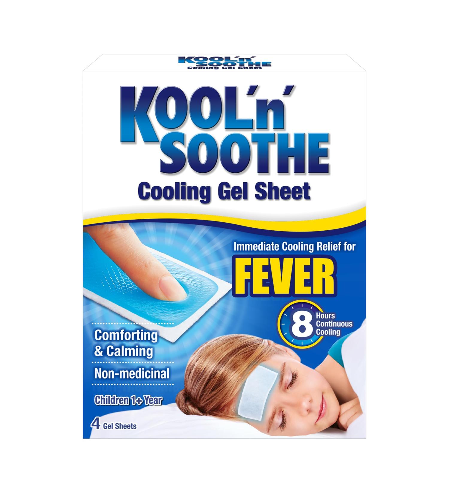 Kool 'N' Soothe Cooling Strips for Children - 8 Pieces Pack | Soothing Relief for Kids | International Shipping Available - Buy Online on GoSupps.com