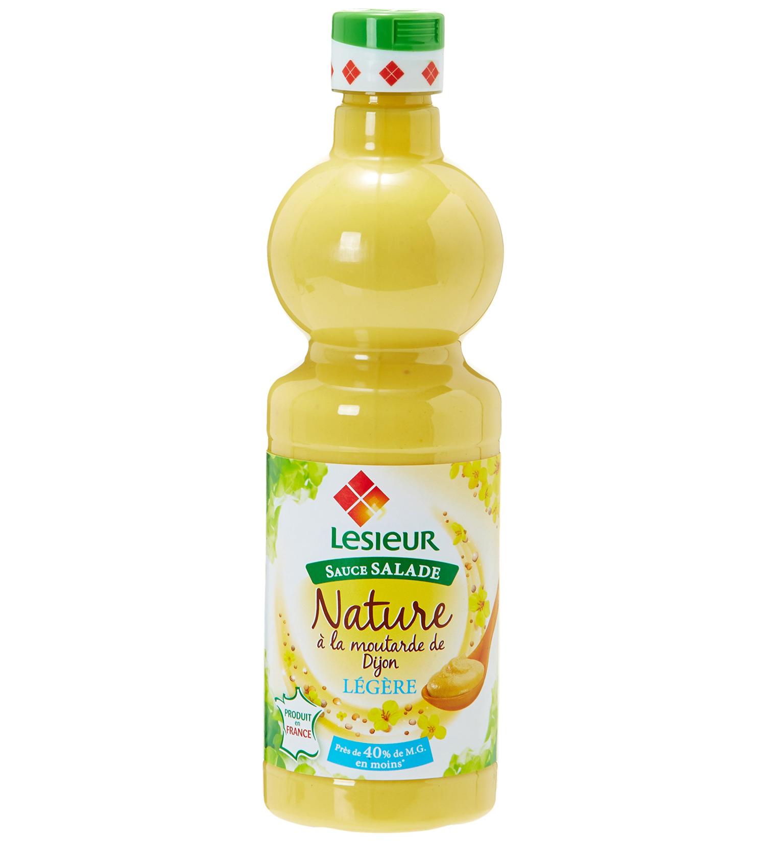 Lesieur Sauce Light Salad with Dijon Mustard Bottle of 50 cl - Buy Online on GoSupps.com