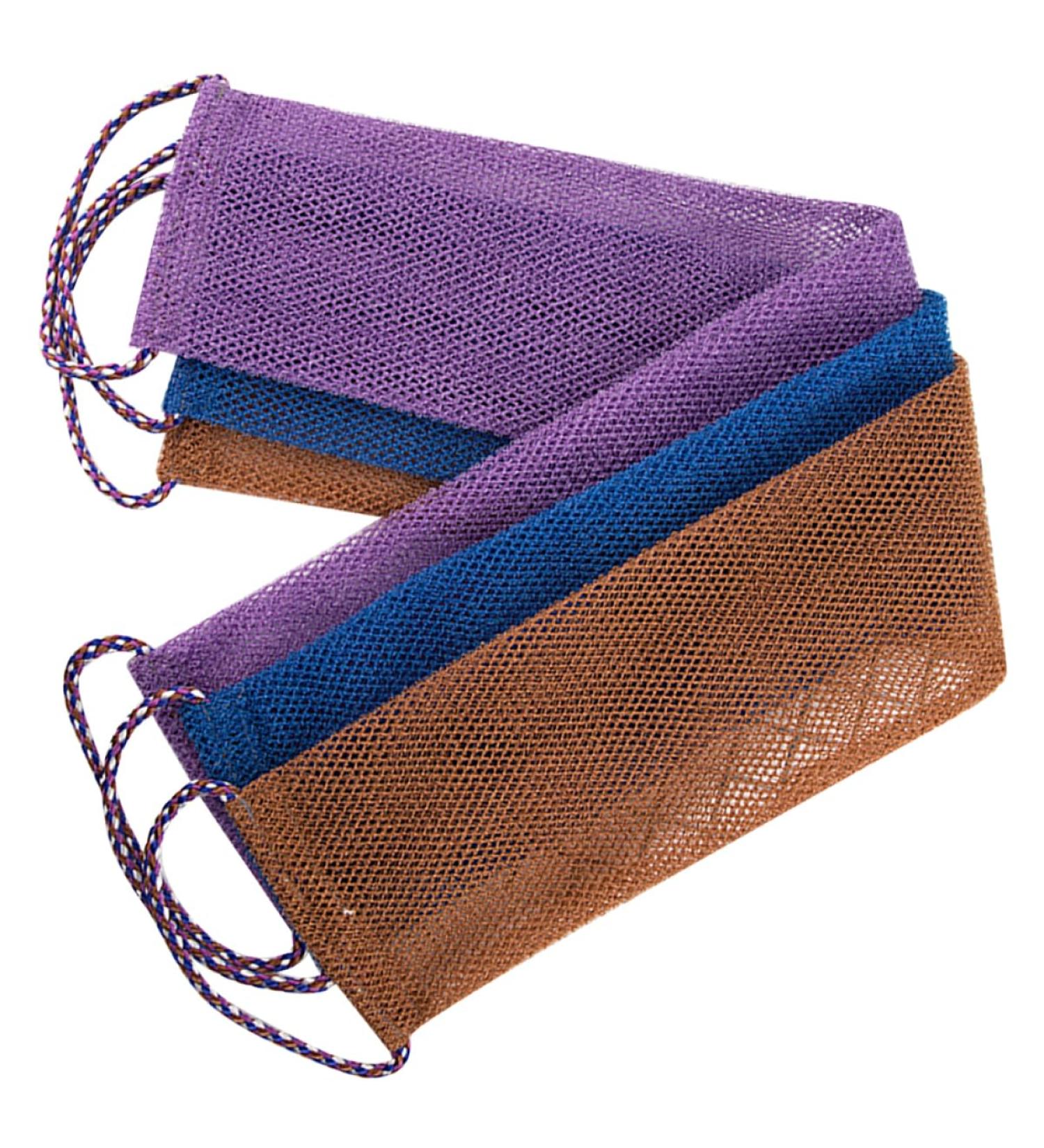 Vaguelly 3pi ces Brosse Exfoliante Pour Dos Serviette De Bain Pour Douche Outil Exfoliation Pour Corps Lot - Buy Online on GoSupps.com