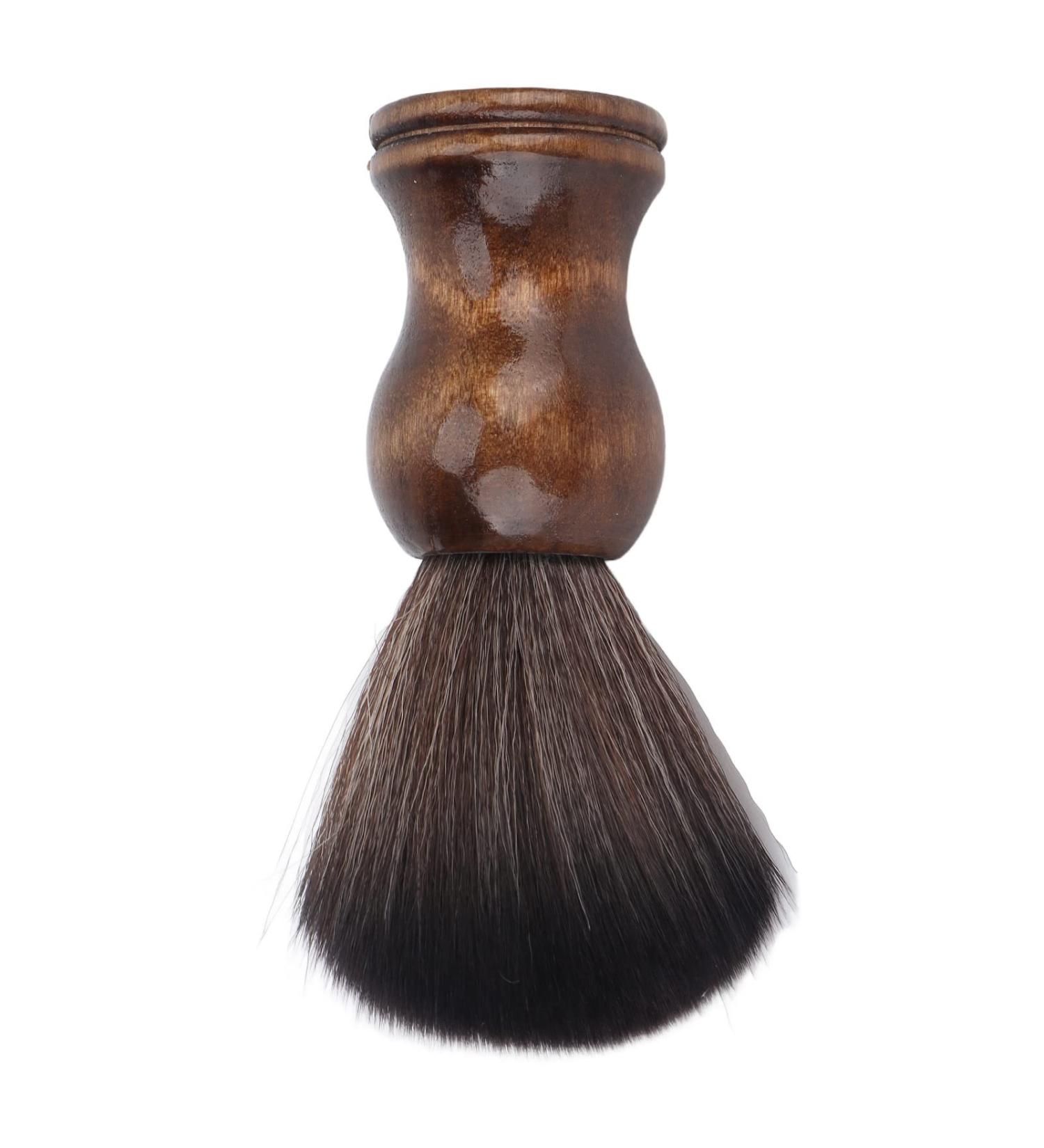 Premium Shaving Brush & Neck Dust Brush | Soft Facial & Hair Care Tool for Men - International Shipping Available - Buy Online on GoSupps.com