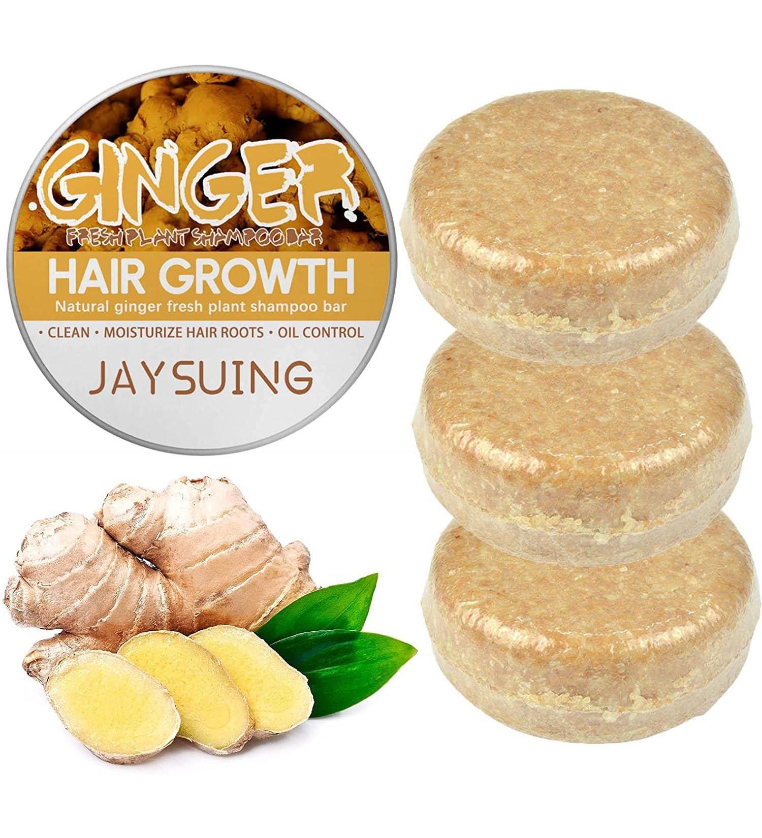 Renywosi Solid Shampoo for Hair - Shampoo for Hair Regrowth Anti Hair Loss Shampoo Anti-Dandruff Solid Shampoo Bar for Women Men 1/3/5 Pieces - Buy Online on GoSupps.com