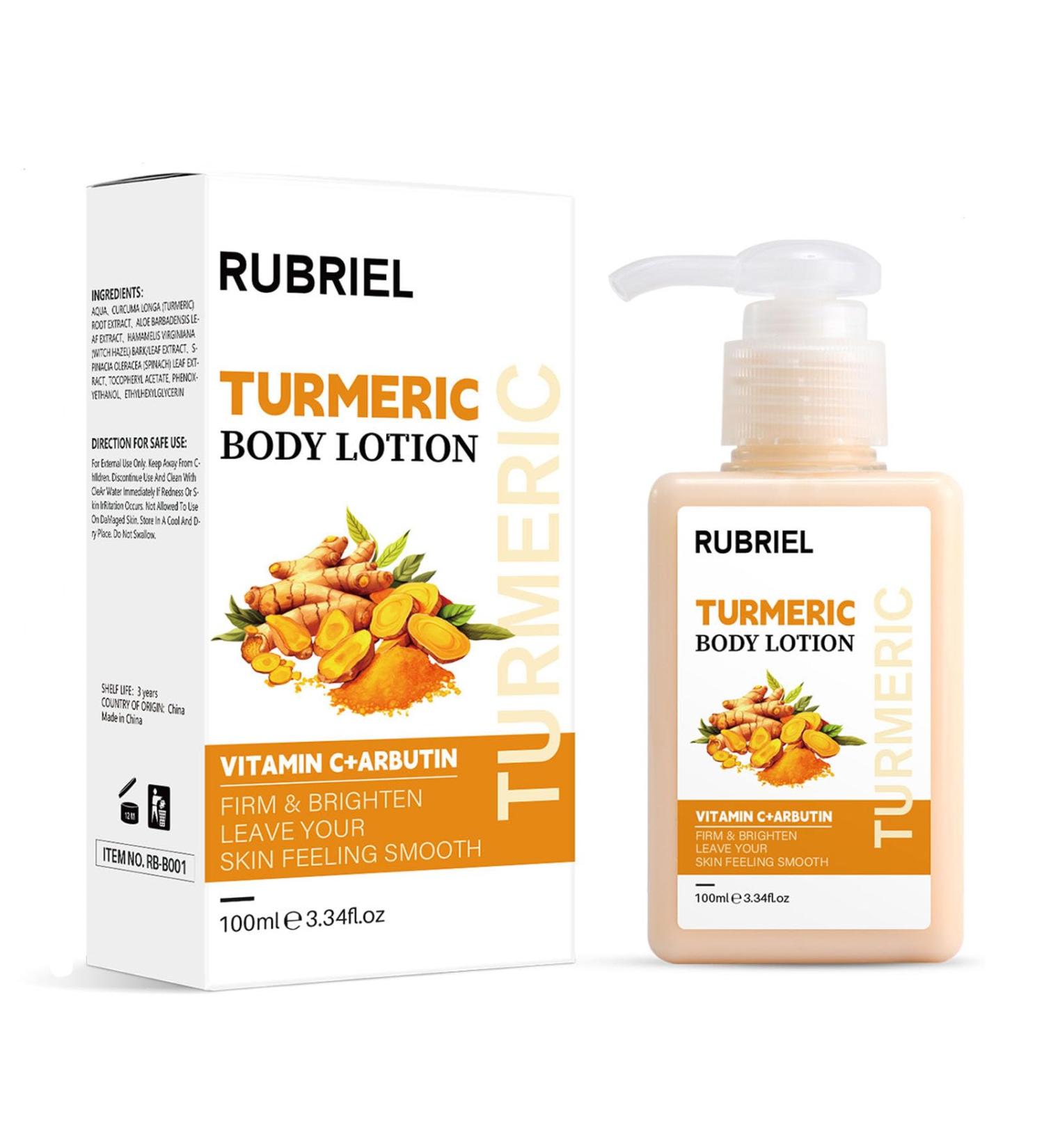 turmeric lotion for dark spots natural turmeric skin brightening cream face and body lotion soothing moisturizing lotion for glowing skin cream - Buy Online on GoSupps.com