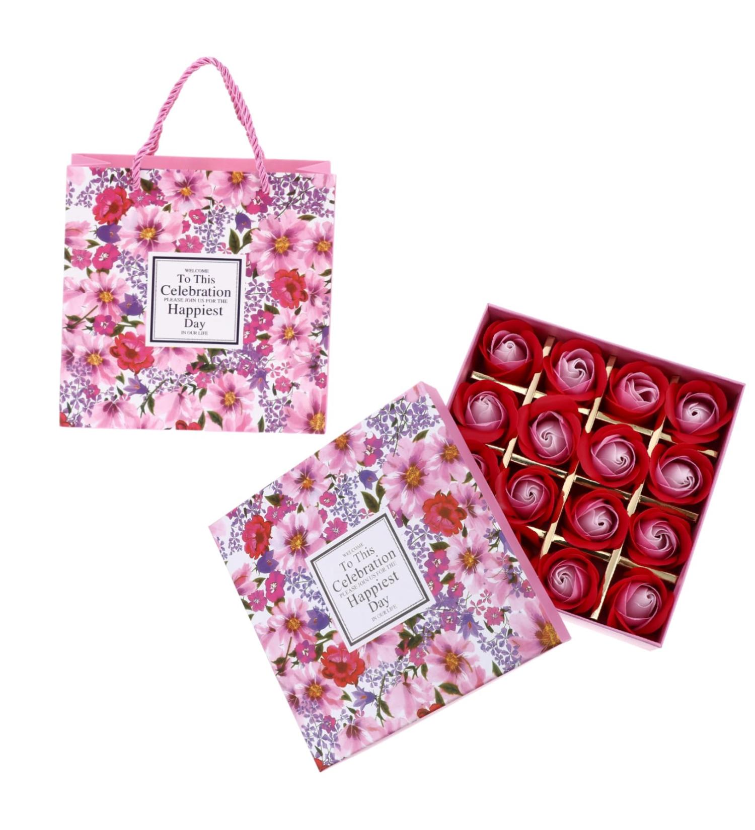 FOMIYES 2 Boxes Rose Soap Scented Soap Artificial Rose Body Soap Plant Essential Oil Soap Mom Birthdays Artificial Rose Christmas Box Wedding Mother - Buy Online on GoSupps.com
