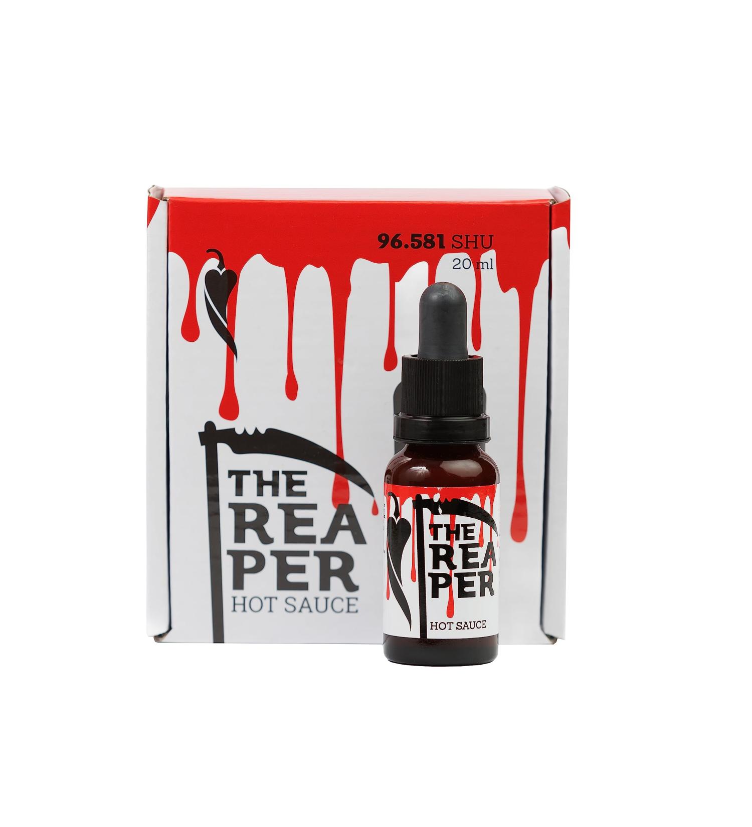 I LOVE SPICY The Reaper Chili Sauce 20 ml Lab Measured 96 581 SHU 85% Carolina Reaper Peppers Hot 7/5 St - Buy Online on GoSupps.com