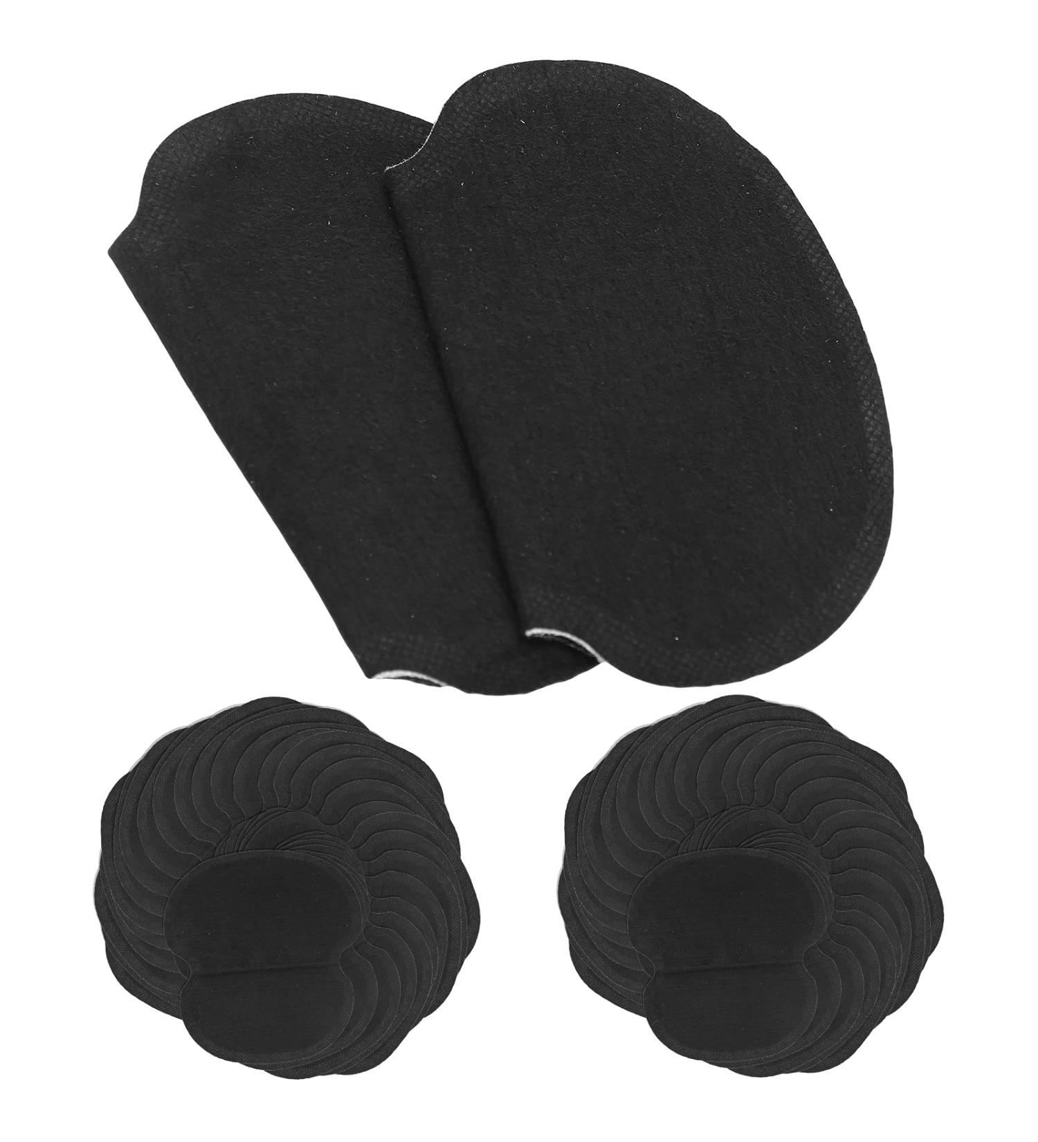 Underarm Sweat Pads - 60pcs Non-Woven Fabric Sweat Mats for Comfortable Clothing - Black, Women, Men - Buy Online on GoSupps.com