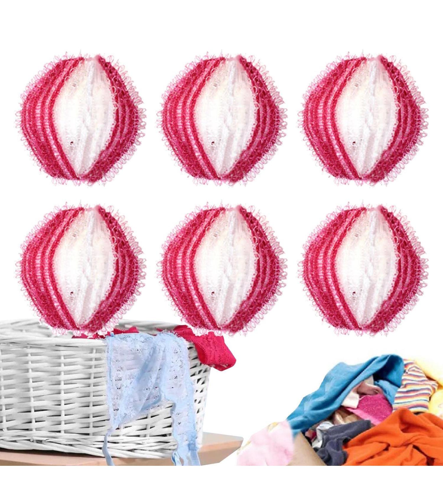 Dryer Balls - Lint Remover Soften Ball for Laundry Dryer | No Fading Dryer Supplies for Speed Up Dry Time Anti Clothing Folds Soften Clothing Fulenyi Red - Buy Online on GoSupps.com