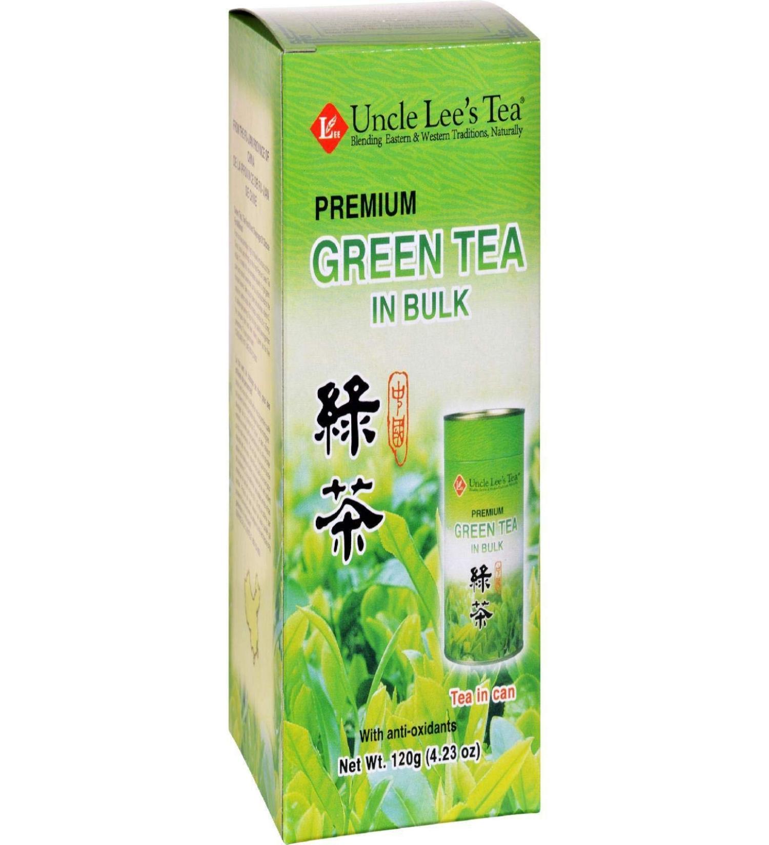  Uncle Lee's Tea Uncle Lees Tea Green Premium In Bulk Loose 4.23 Oz Case Of 6 - Buy Online on GoSupps.com