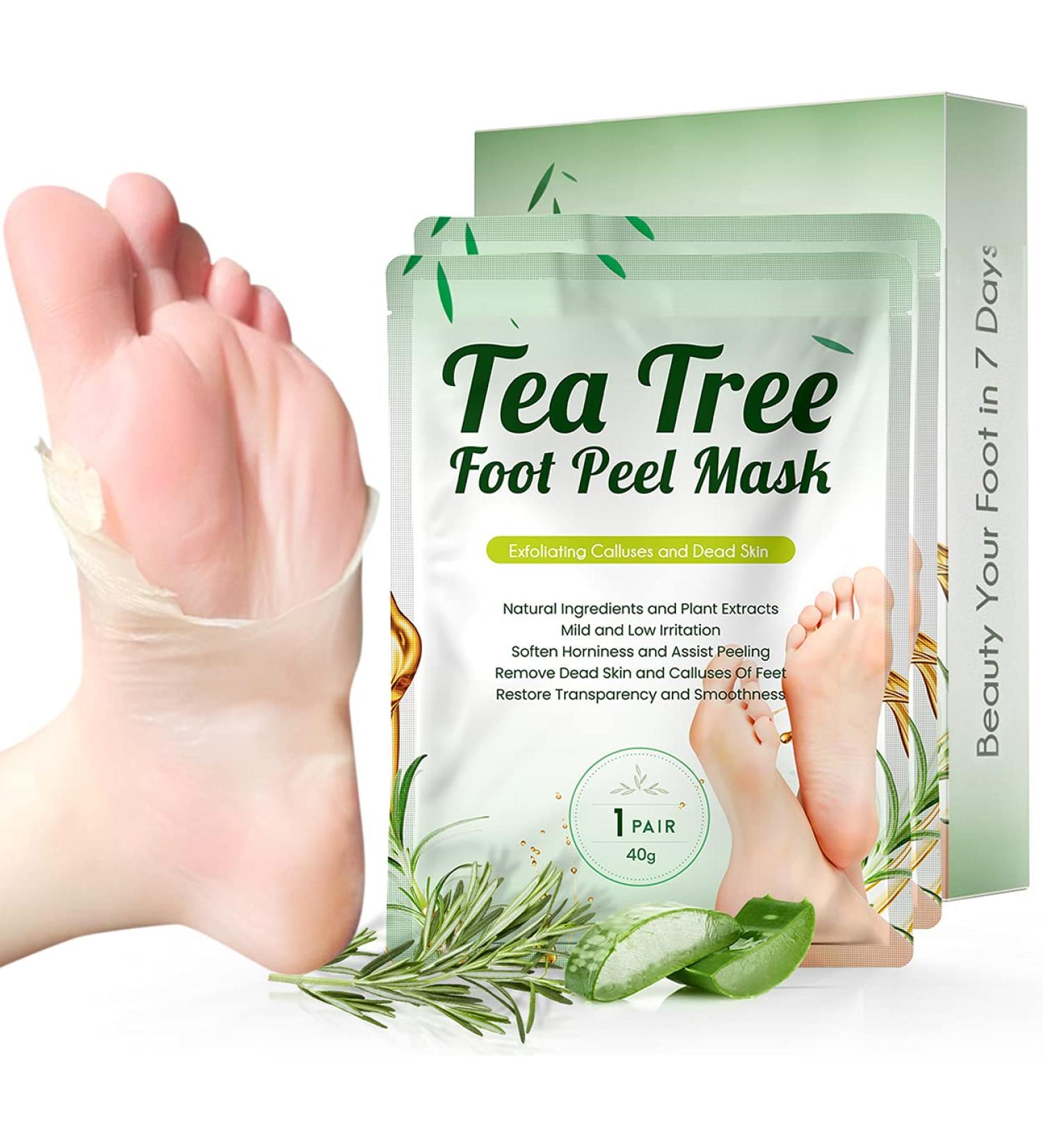 Homemade dead skin foot peel on sale