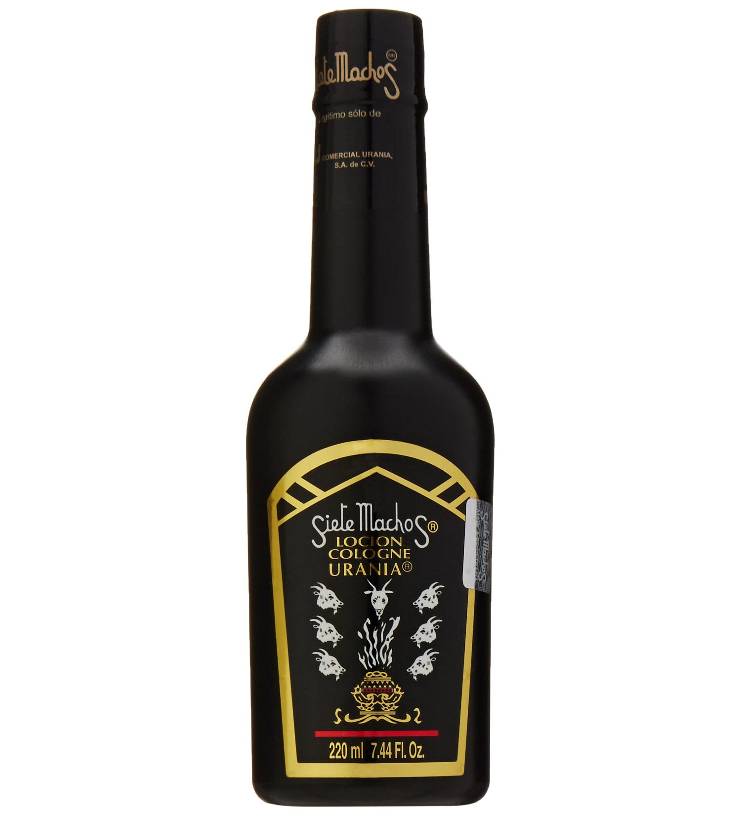 Urania Siete Machos Original Cologne 220ml - Authentic Scent 7.44 fl oz - Buy Online on GoSupps.com