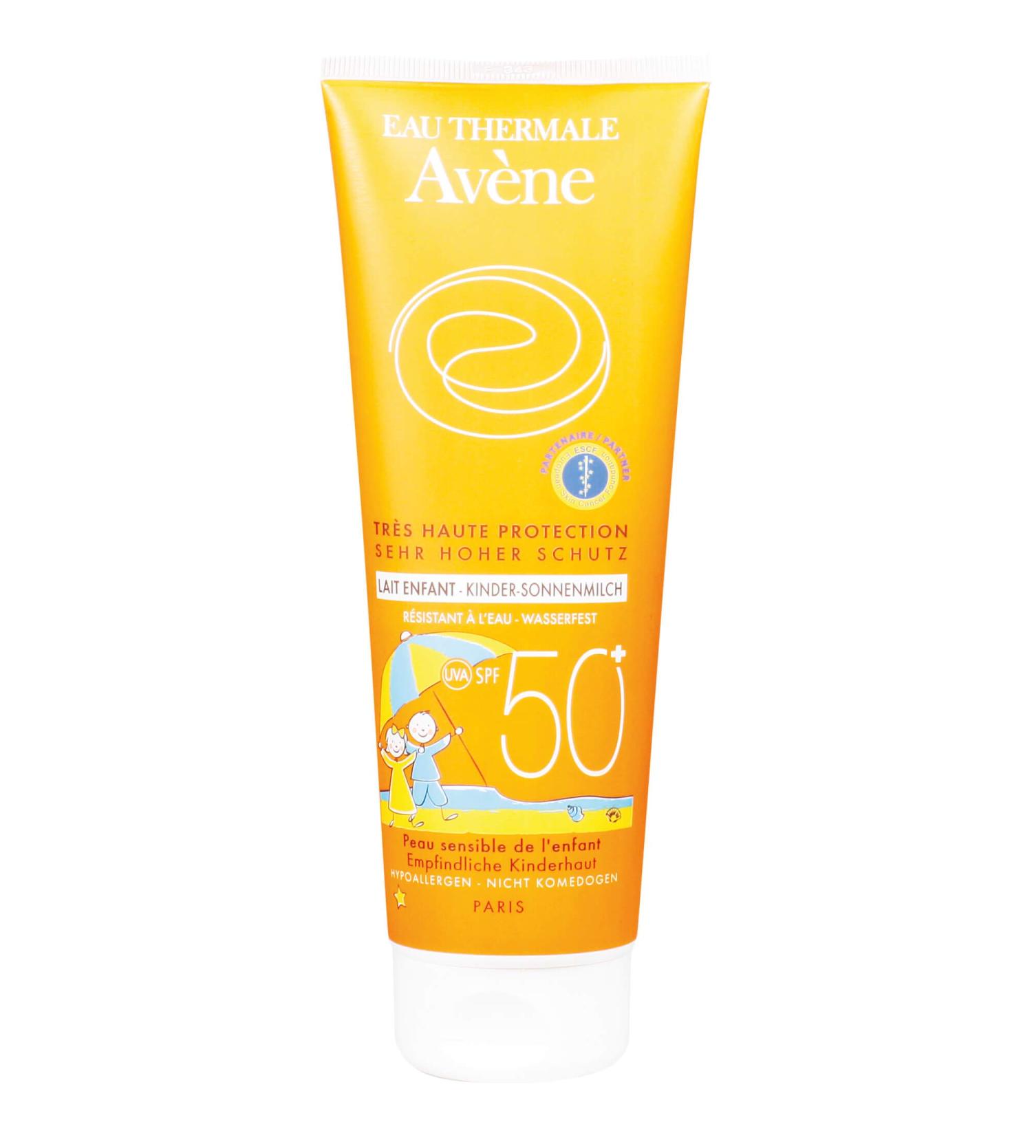 Av ne Children's Sun Milk SPF 50+ 250 ml Cream