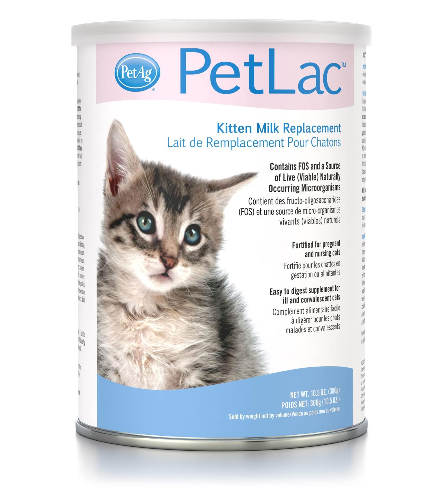 PetAg Petlac Milk Powder for Kittens - 10.5 oz - Buy Online on GoSupps.com