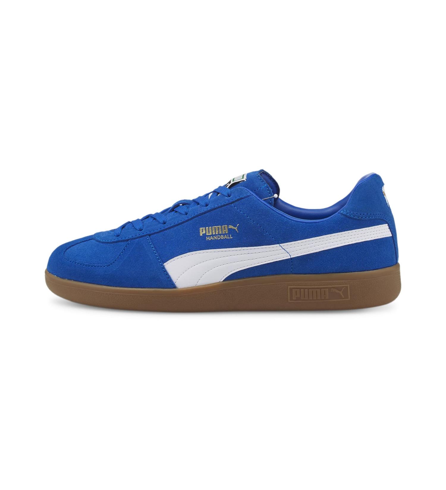 PUMA Unisex Handball Indoor Court Shoe 47 EU | Puma Royal & White Gum - Buy Online Internationally - Buy Online on GoSupps.com