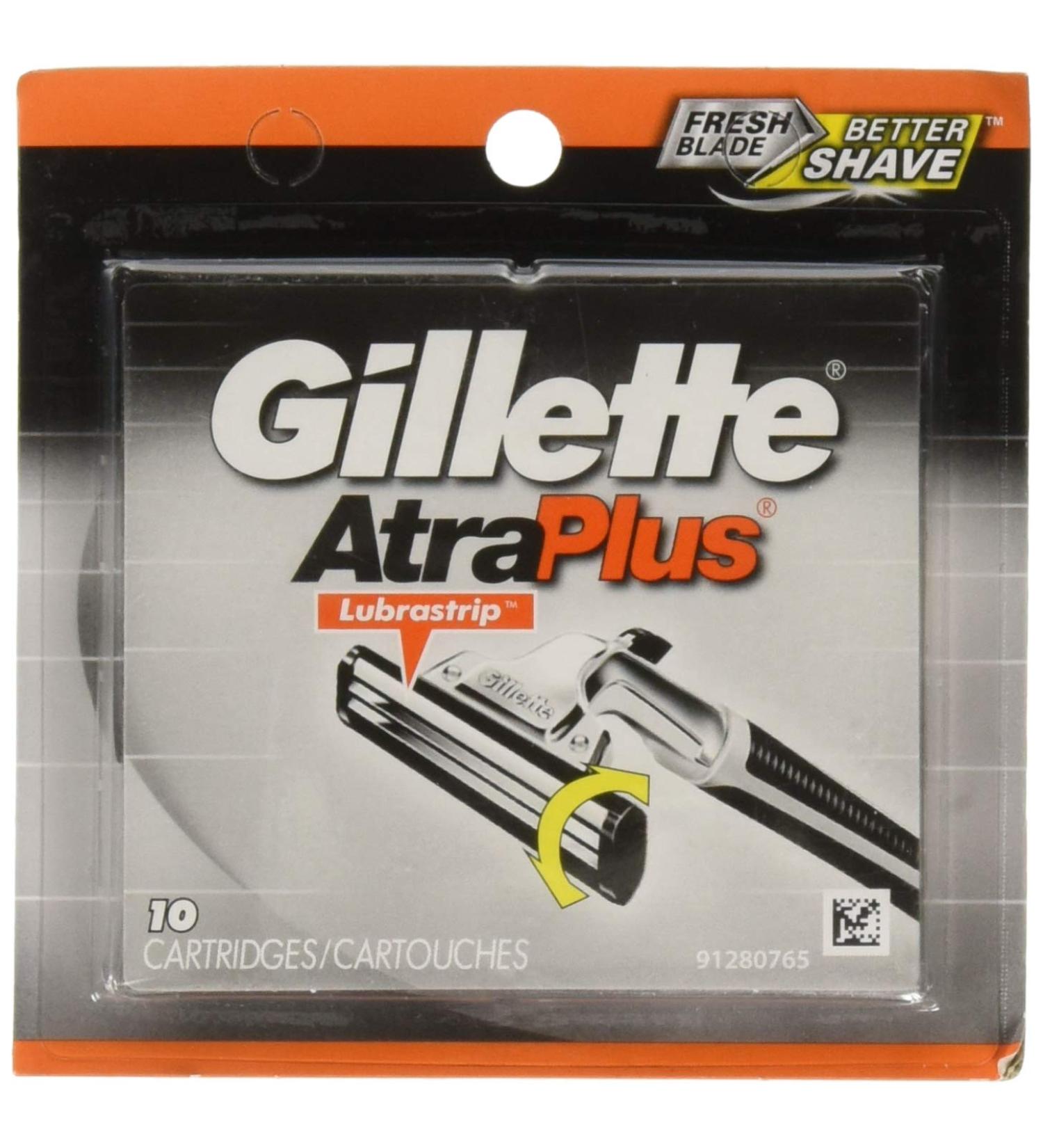 Gillette Atra Plus - 10 Cartridges