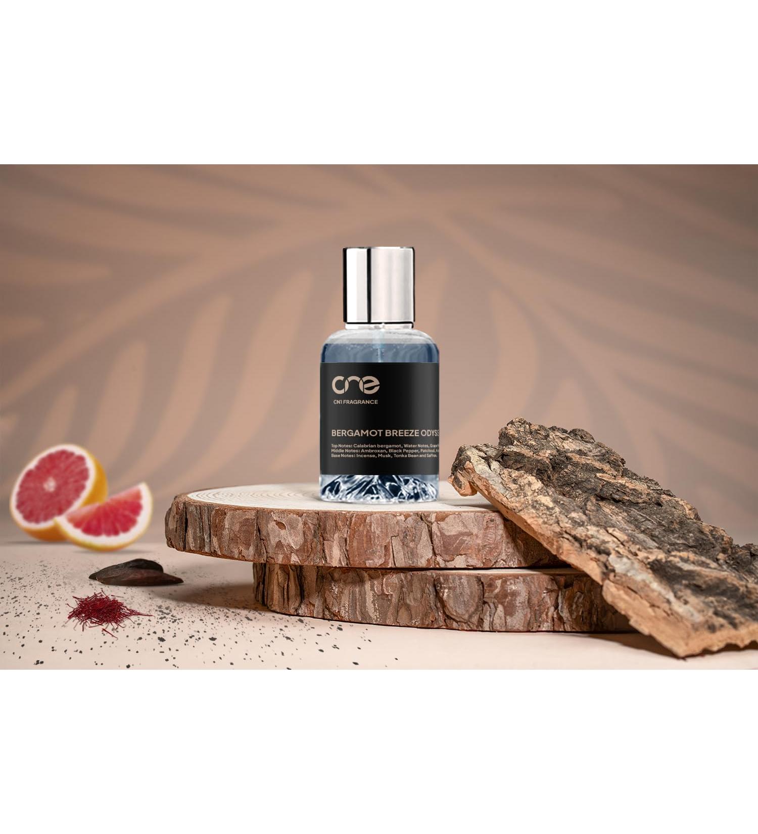 Bergamot Breeze Odyssey Eau de Parfum Compatible with Versace DYLAN BLUE - Men Perfume Spray 50ml