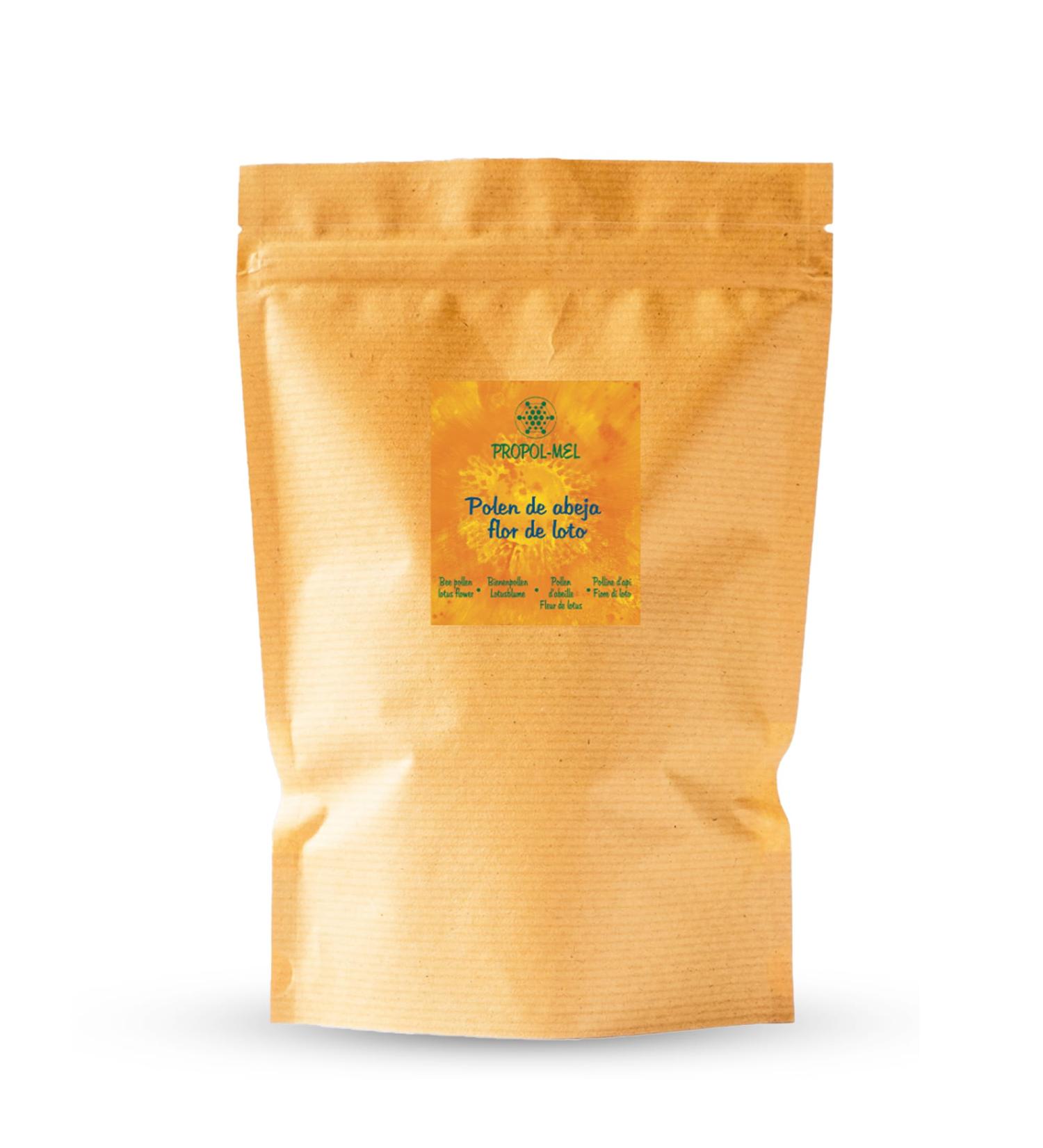Propol-mel Pollen de Fleur de Lotus 100% Naturel. 500 grammes Issu d Abeilles Sans R sidus. Source de Prot ines d Acides Amin s de Lipides de Vitamines et de Min raux. - Buy Online on GoSupps.com