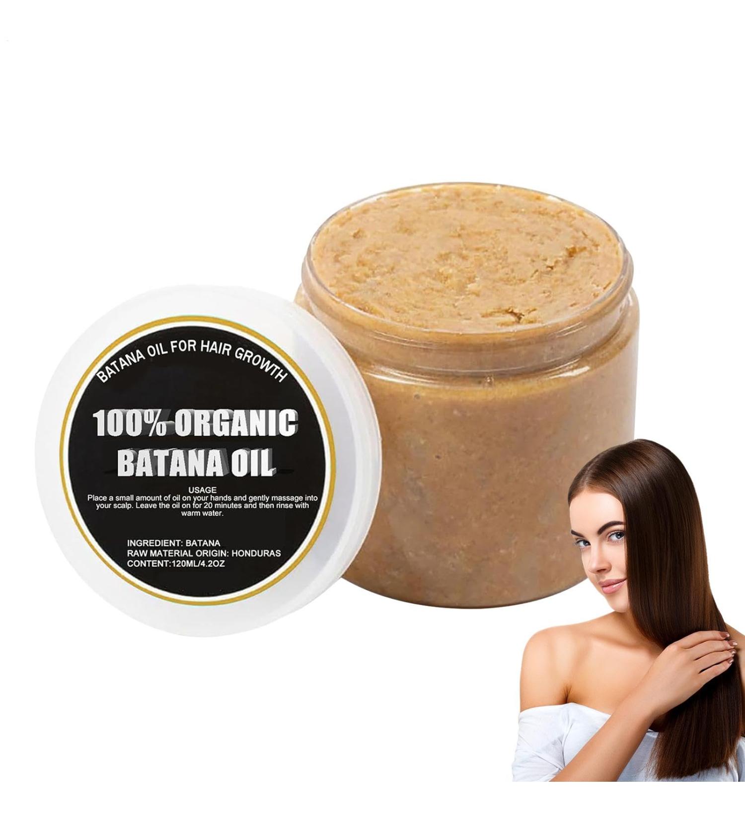  Jukeoiu Batana Oil for Hair Growth Raw Oil Against Hair Loss Organic Natural for Dry and Damaged Hair Eliminates Split Ends Improves Thickness and Increases Shine - Buy Online on GoSupps.com