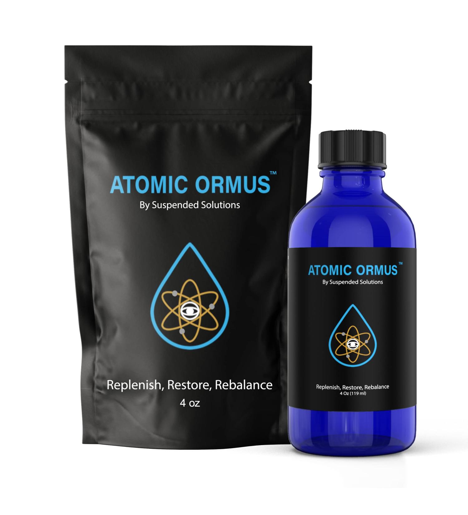 Suspended Solutions 4oz Atomic ORMUS Monoatomic Gold Memory Aid Energetically Enhanced Rejuvenating Vitality - Gold Platinum Iridium - 1 Pack - Buy Online on GoSupps.com