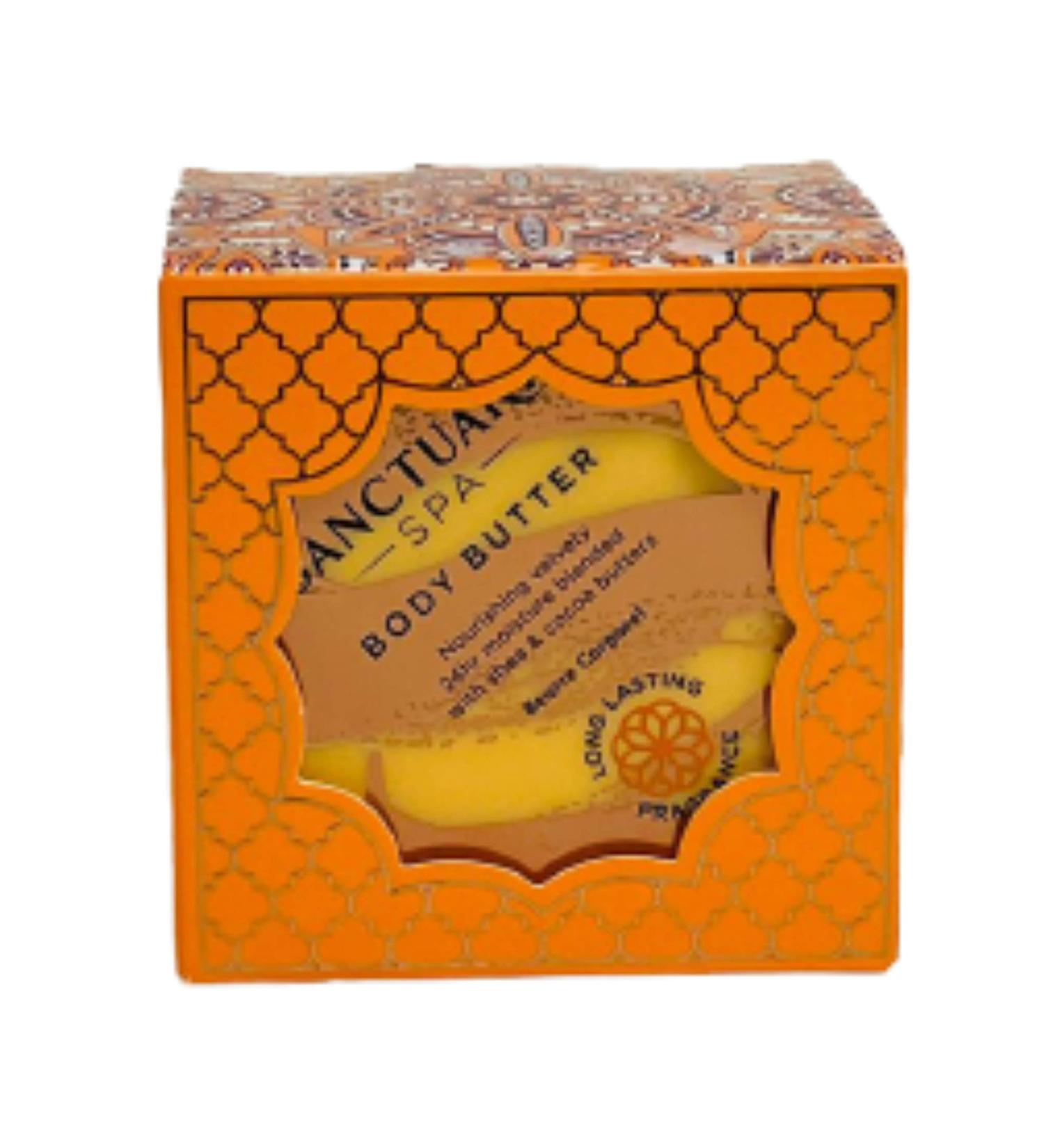 Sanctuary Spa Body Butter Vegan Body Moisturiser Travel Size 100 ml Girls Ladies Bodycare Novelty GIFT - Buy Online on GoSupps.com