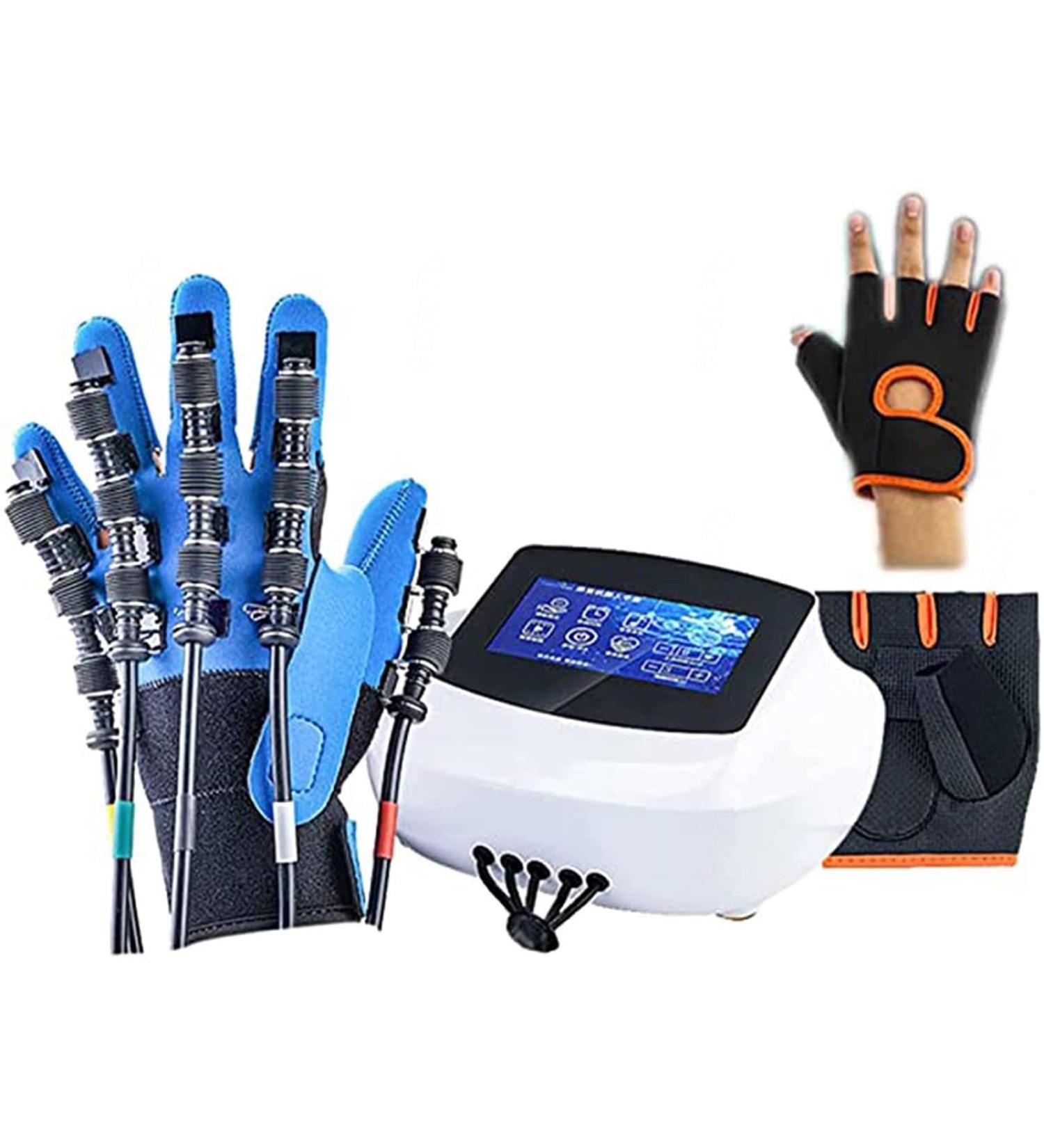Robot Glove Hand Training Rehabilitation Protector Exoskeleton Manual Training for Stroke Hemiplegia Hand Function Recovery Left-XS - Buy Online on GoSupps.com