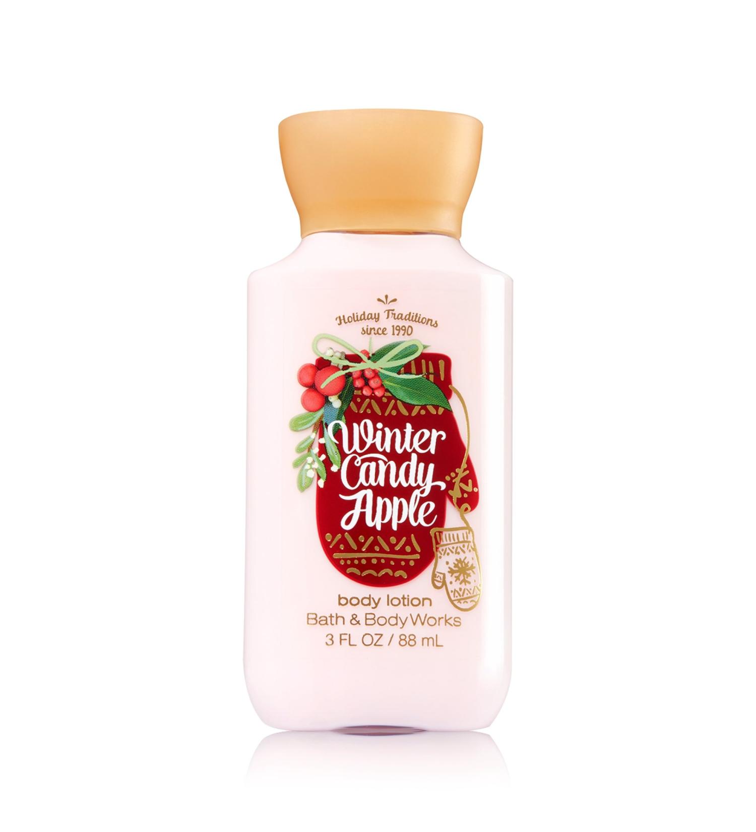 Bath Body Works Winter Candy Apple Body Lotion 3 Oz Travel Size