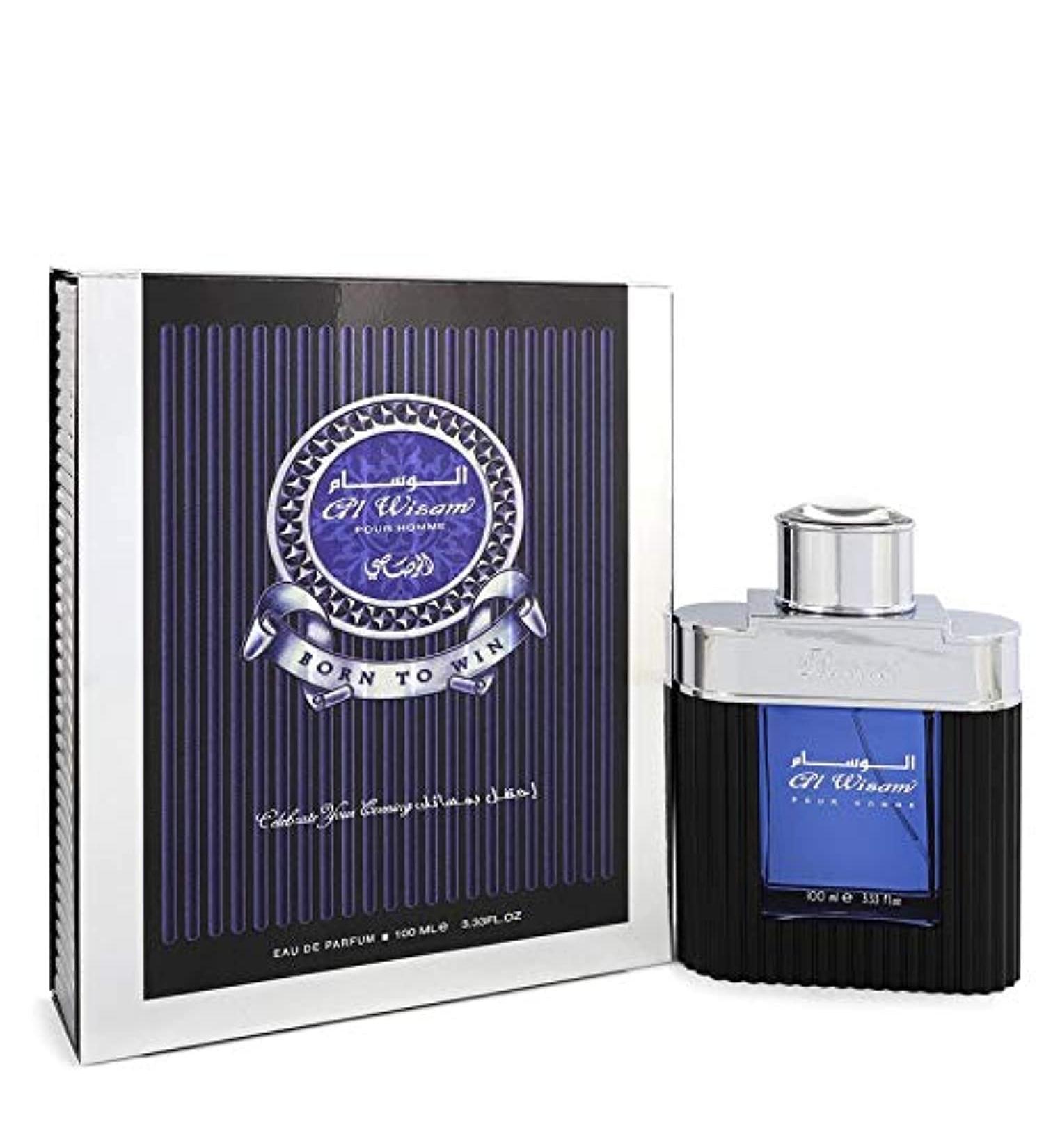 RASASI Al Wisam Evening Eau De Parfum Men 100ml (3.40 Oz) With Rich Oud Musk And Sandalwood - Arabian Perfume For Men With Fresh Rose Accents - Long Lasting Men Perfumes For Signature Style - Buy Online on GoSupps.com