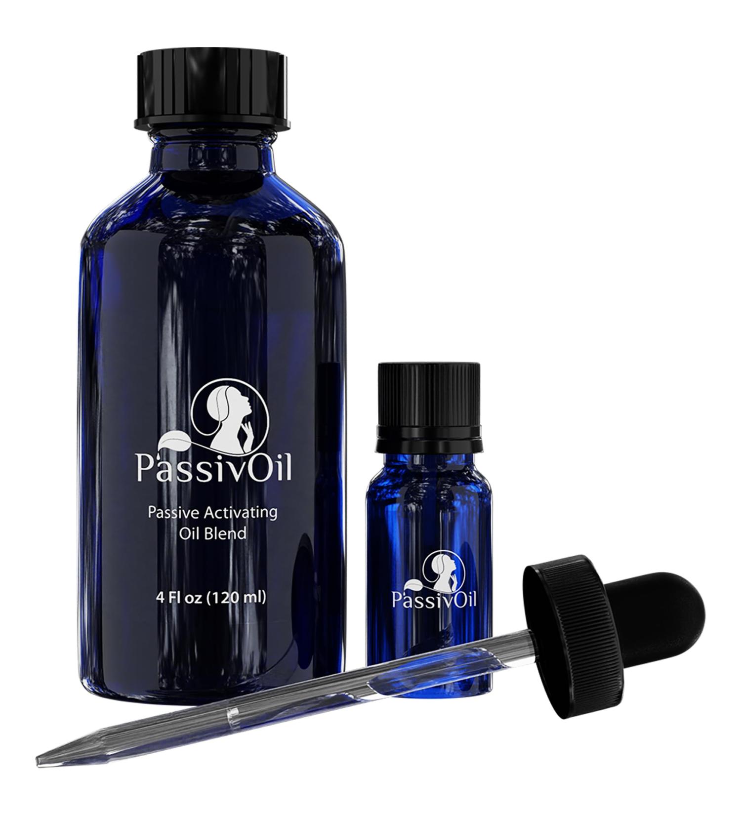 NaturalSlim PassivOil | Therapeutic Essential Oil Blend for Relaxation & Sleep | High Purity Lavender Frankincense Ylang-Ylang & Coconut Oil | 120 ml - Buy Online on GoSupps.com