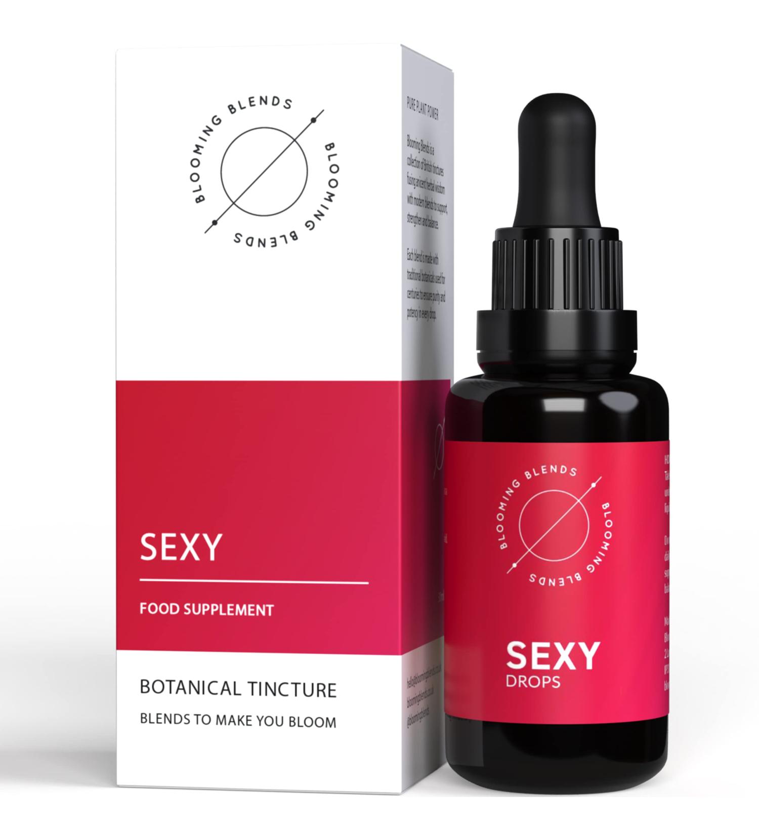 Confidence & Energy Booster - Natural Ginseng Tincture for Focus & Mood - 30ml Blooming Blends - Buy Online on GoSupps.com